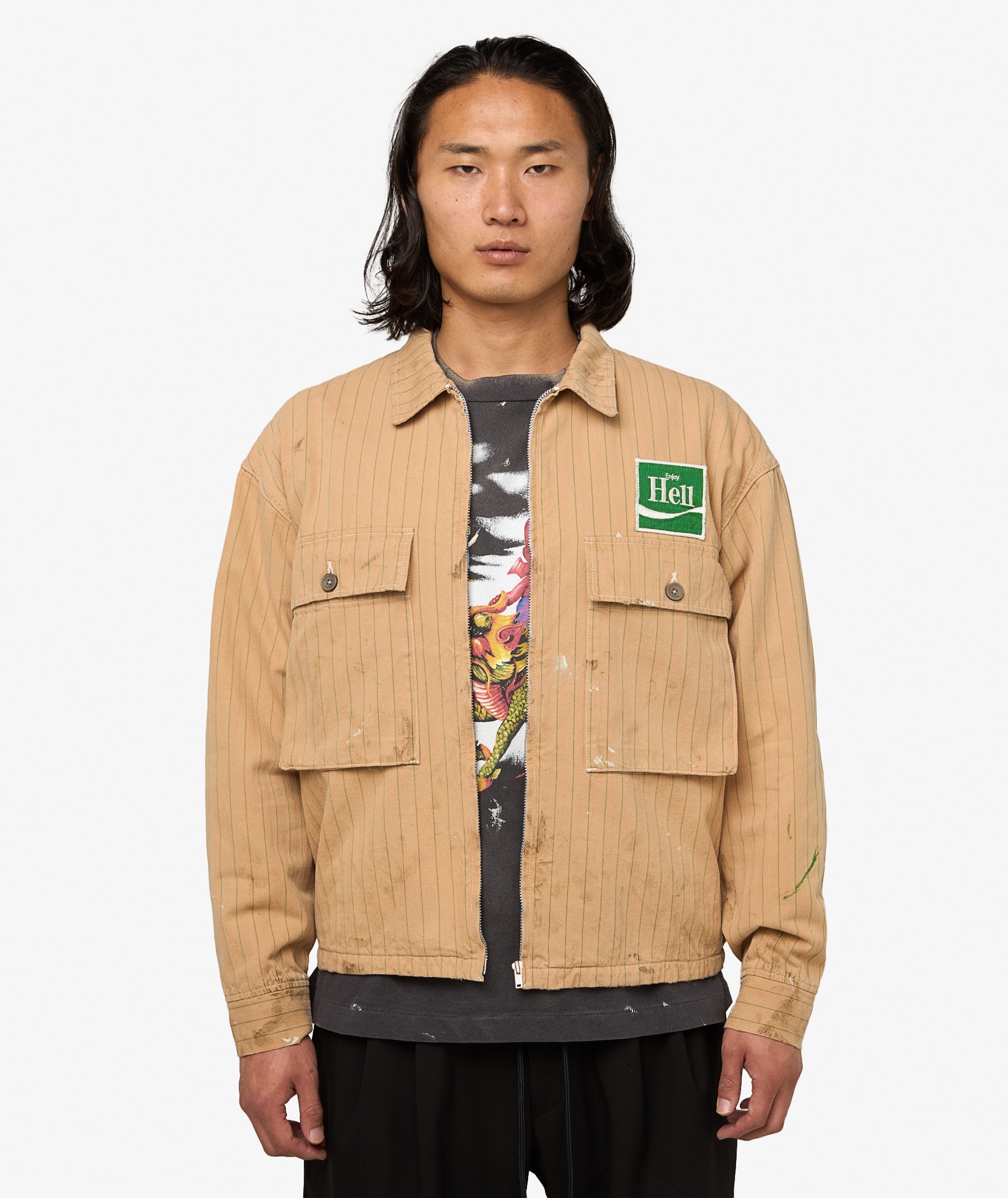 SAINT Mxxxxxx Hell Uniform Jacket x Sean Wotherspoon | Beige | SVD USA