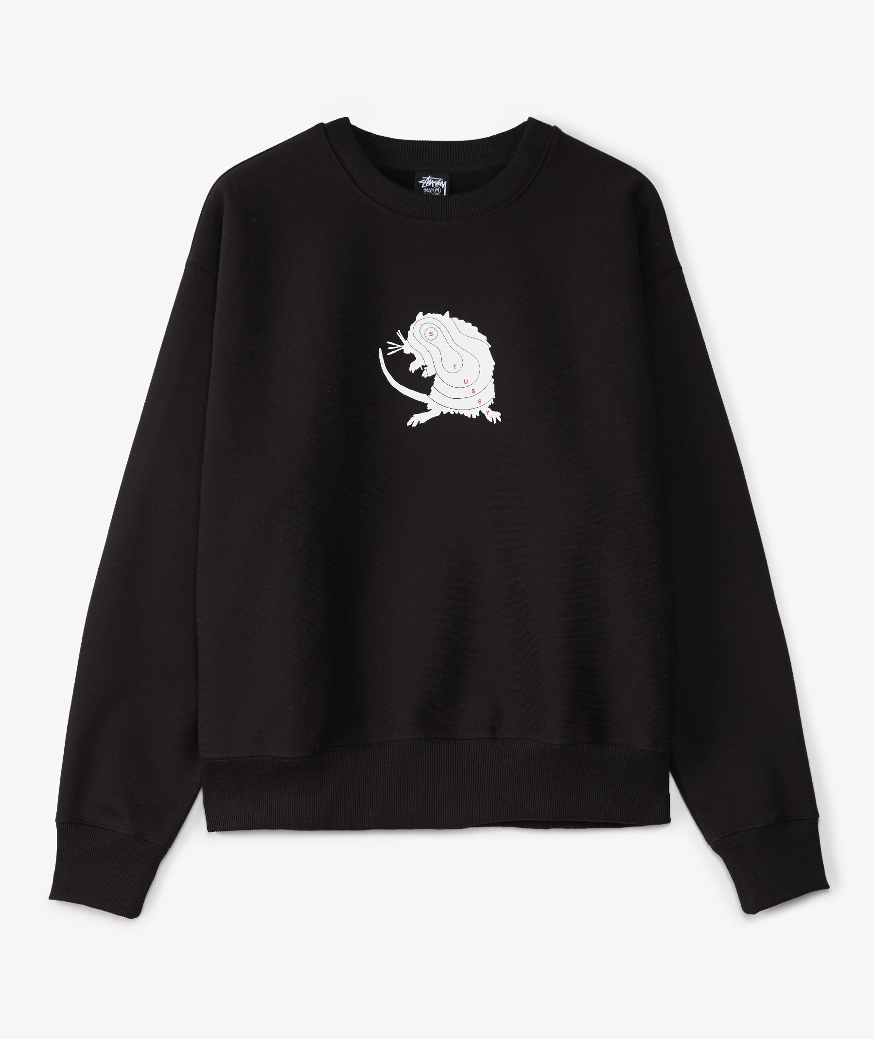 Stüssy Long Range Crewneck | 1915142-BLAC | SVD USA