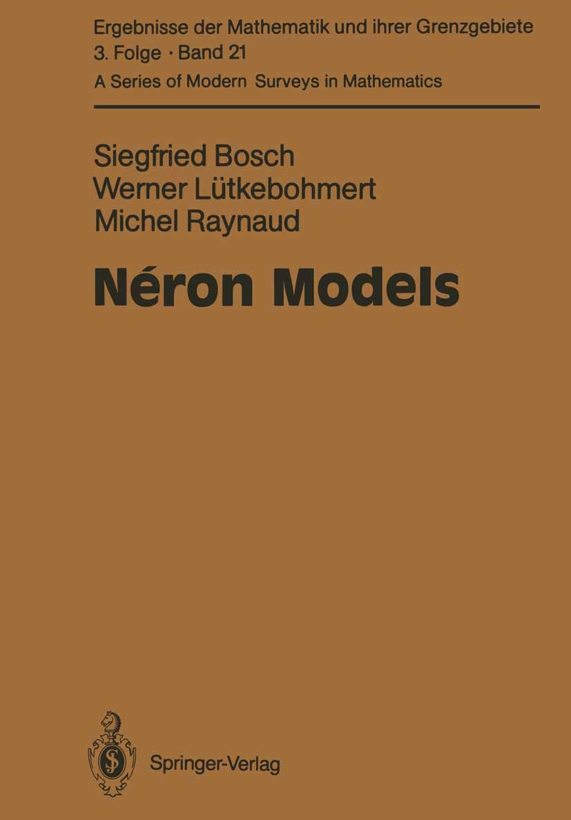 Néron Models | Springer Nature Link