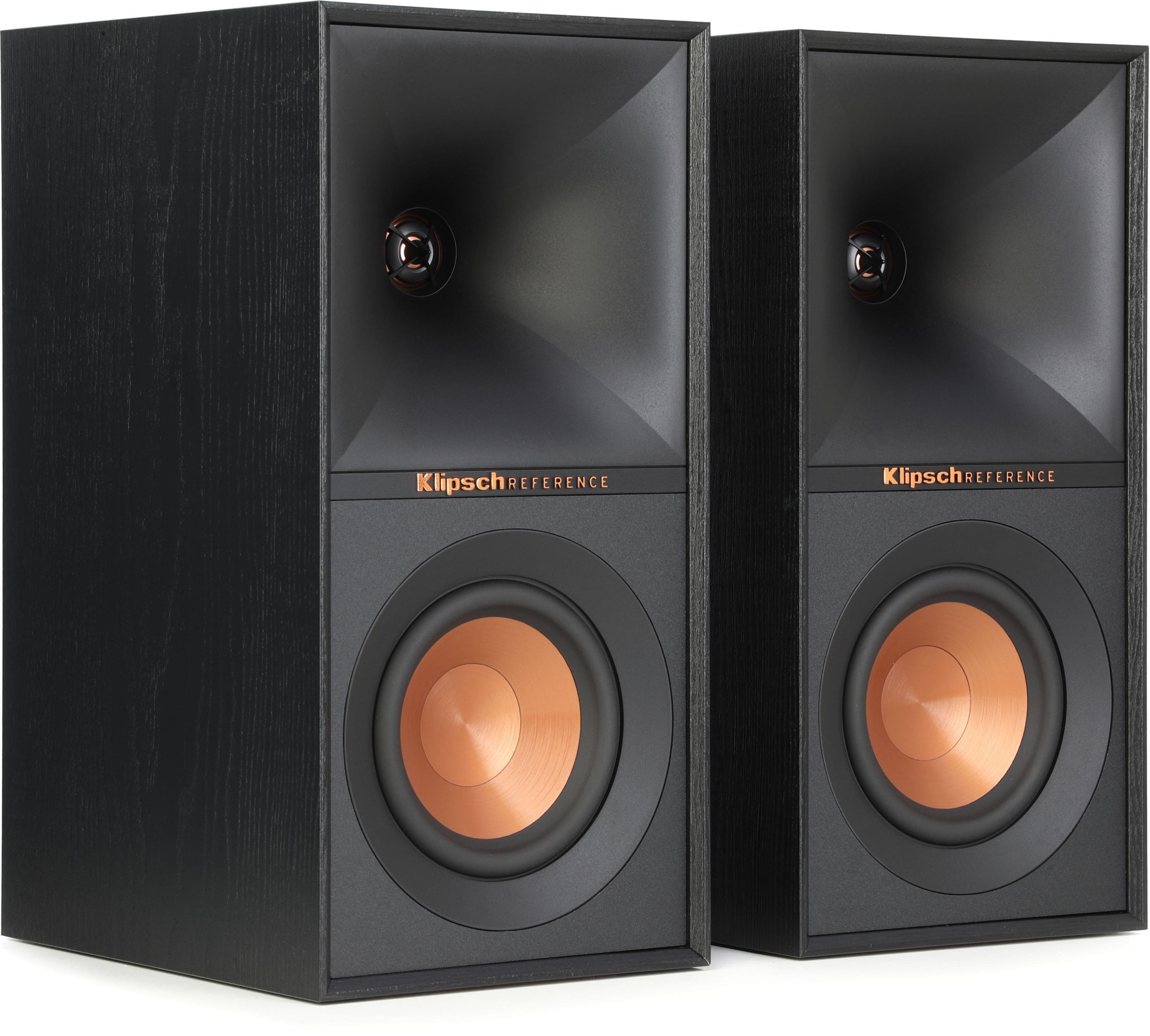 Klipsch R-40M Passive Bookshelf Speakers | Sweetwater