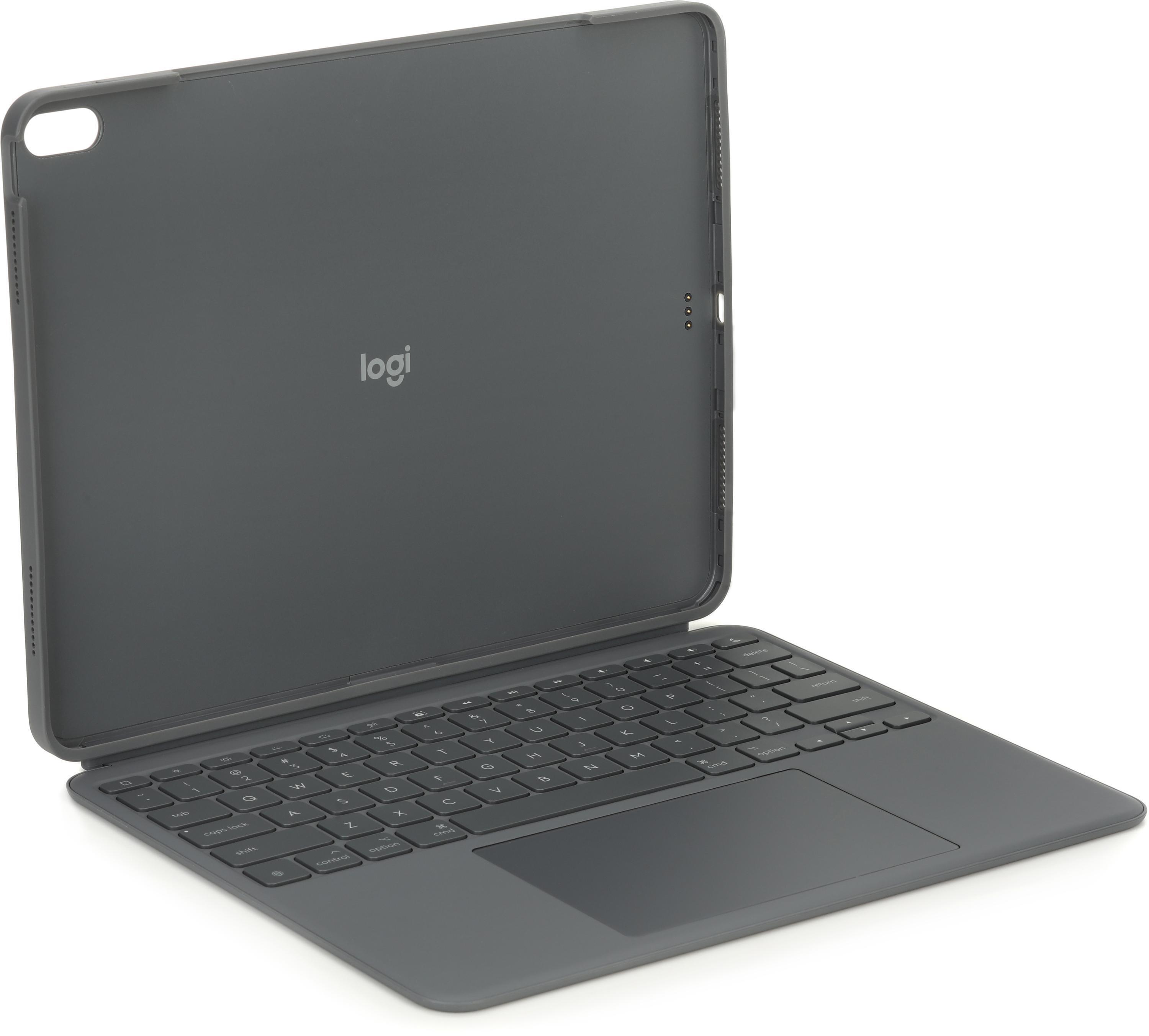 Logitech Combo Touch for 13-inch iPad Air - Gray | Sweetwater
