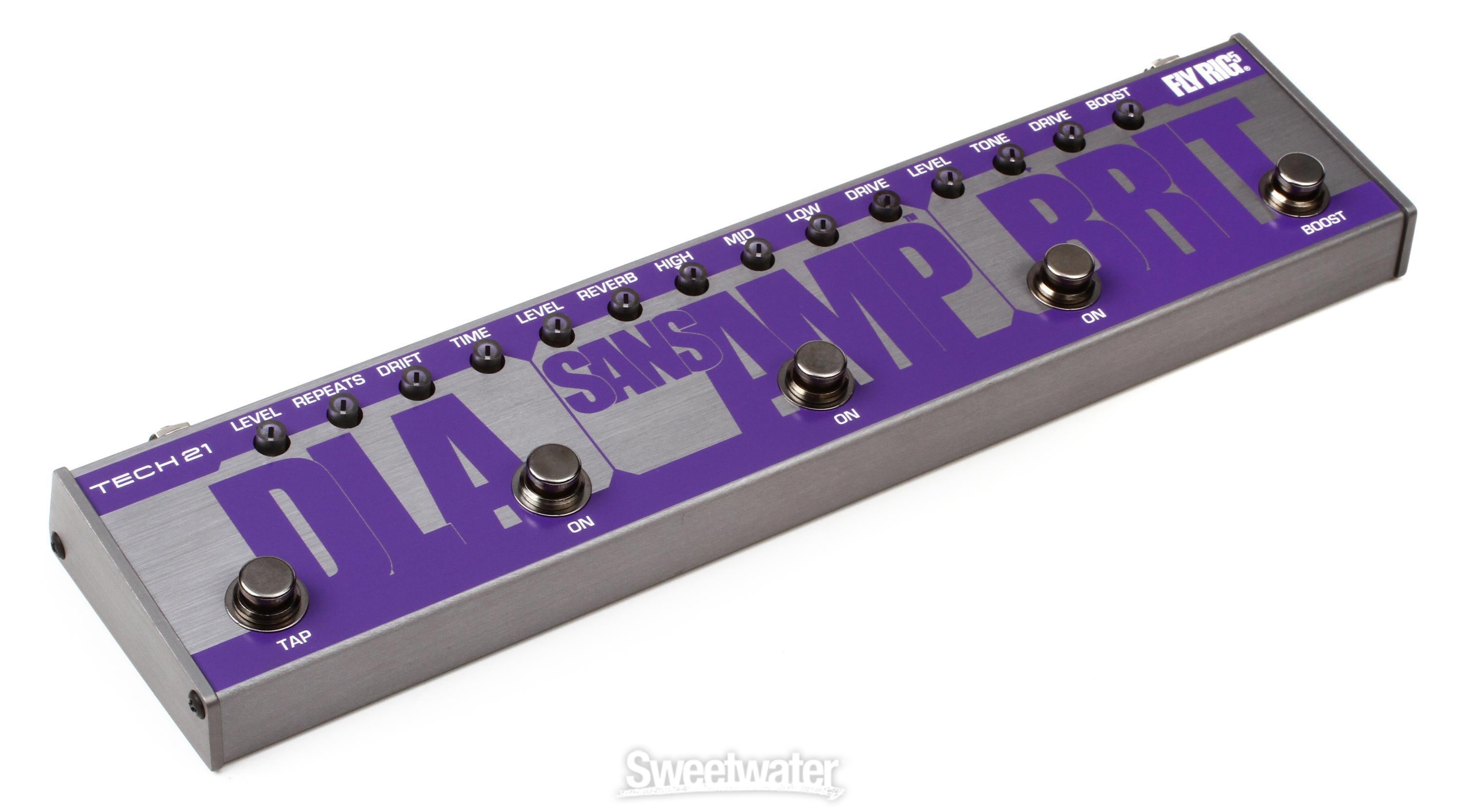 Tech 21 Fly Rig 5 Brit Multi-effects Pedal | Sweetwater