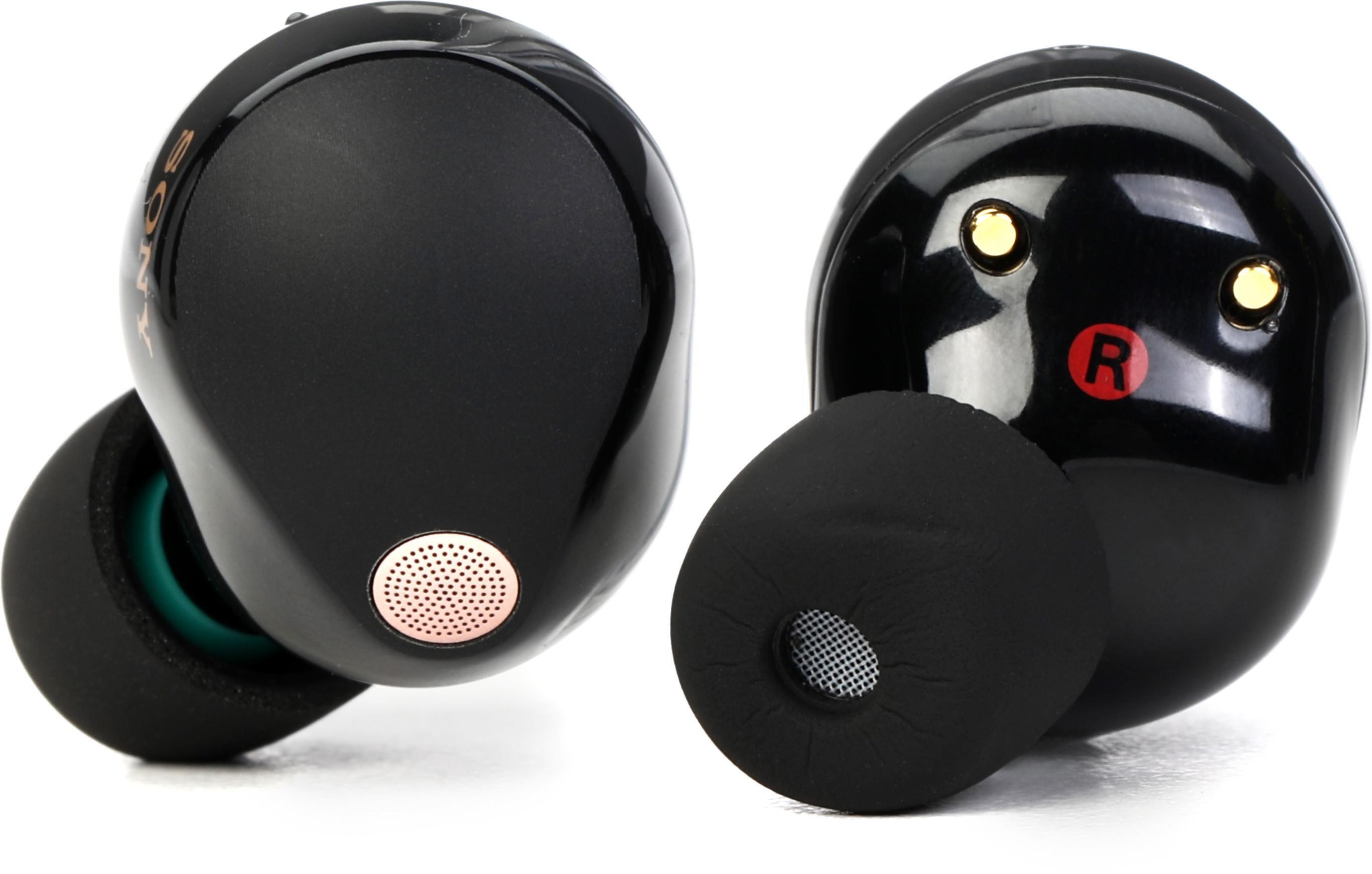 Sony WF-1000XM5 Wireless Noise-canceling Earbuds - Black | Sweetwater