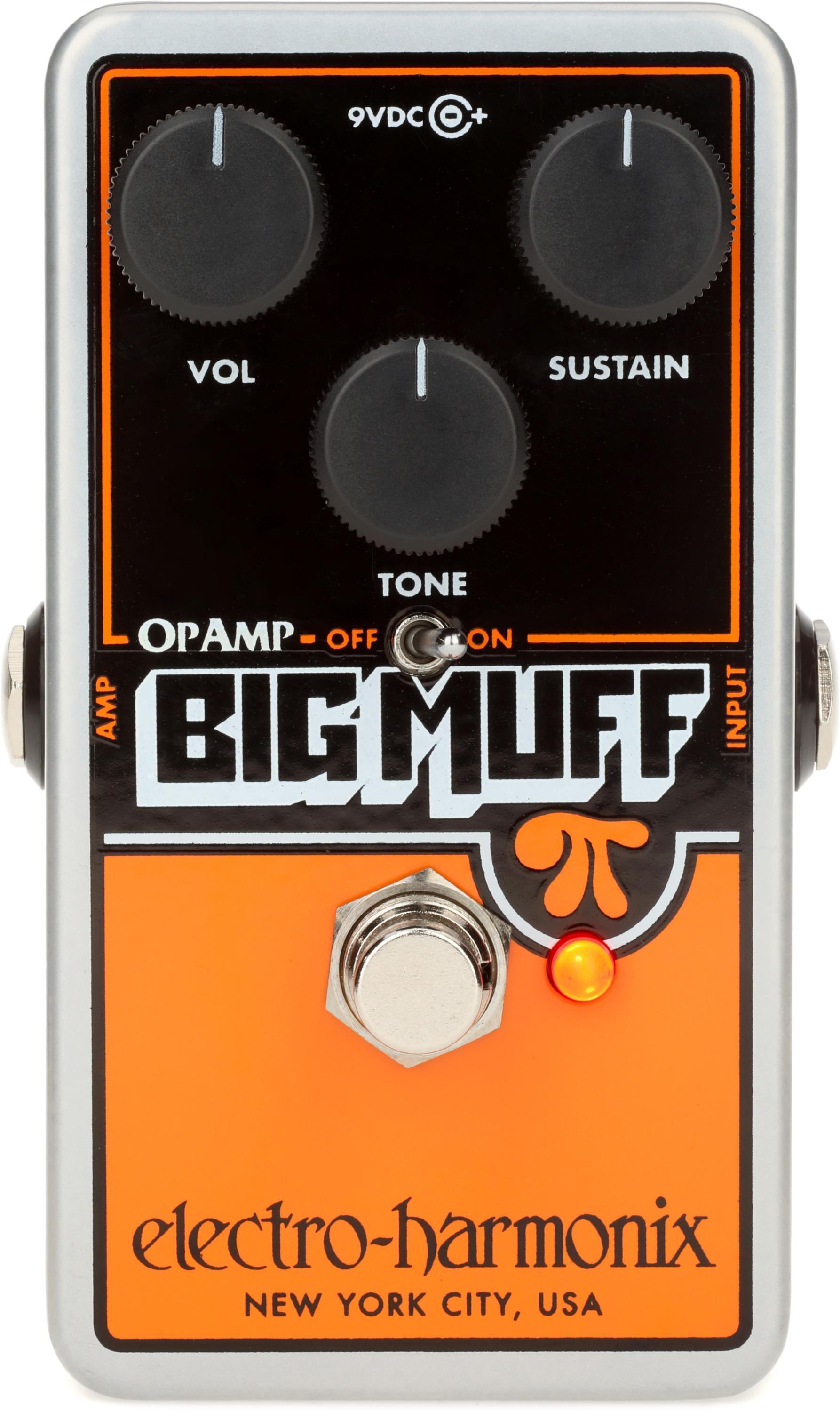 Electro-Harmonix Op-amp Big Muff Pi Fuzz Pedal | Sweetwater