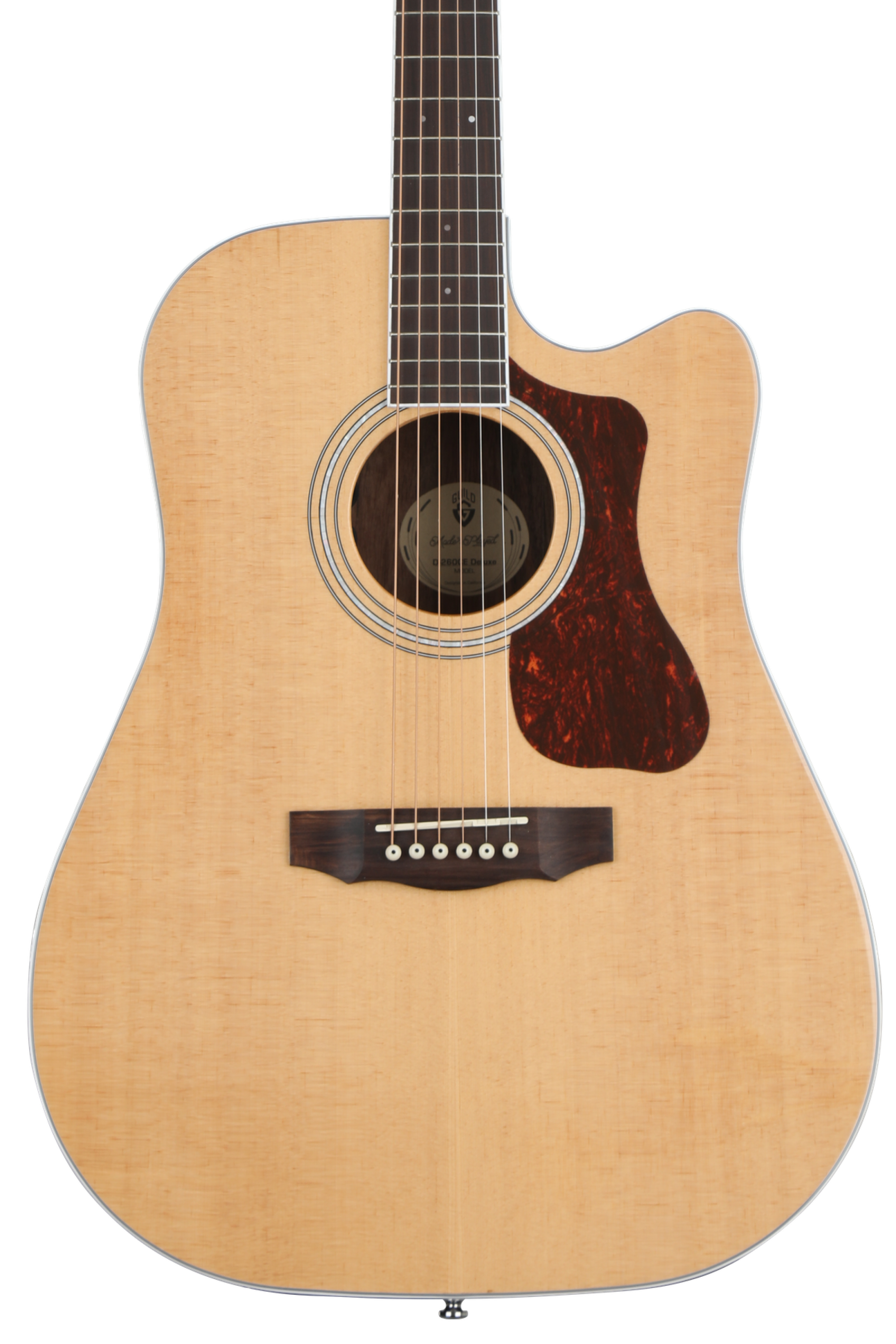 Guild D-260CE Deluxe Acoustic-Electric Guitar - Spruce | Sweetwater