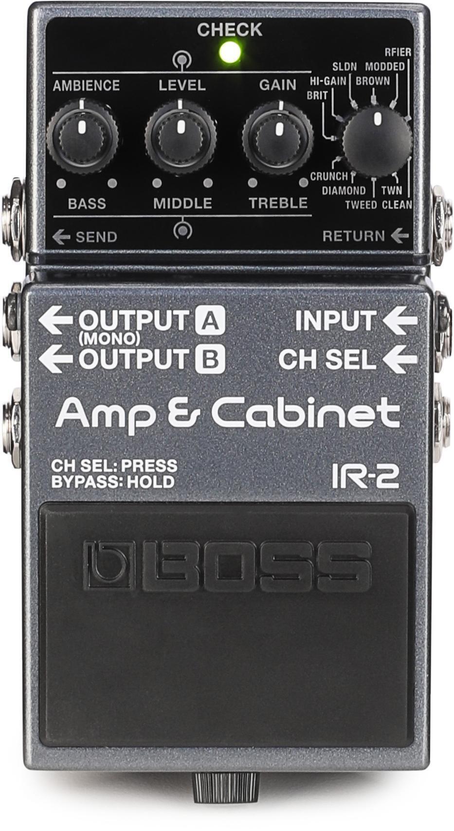 Boss IR-2 Amp and IR Cabinet Pedal Reviews | Sweetwater