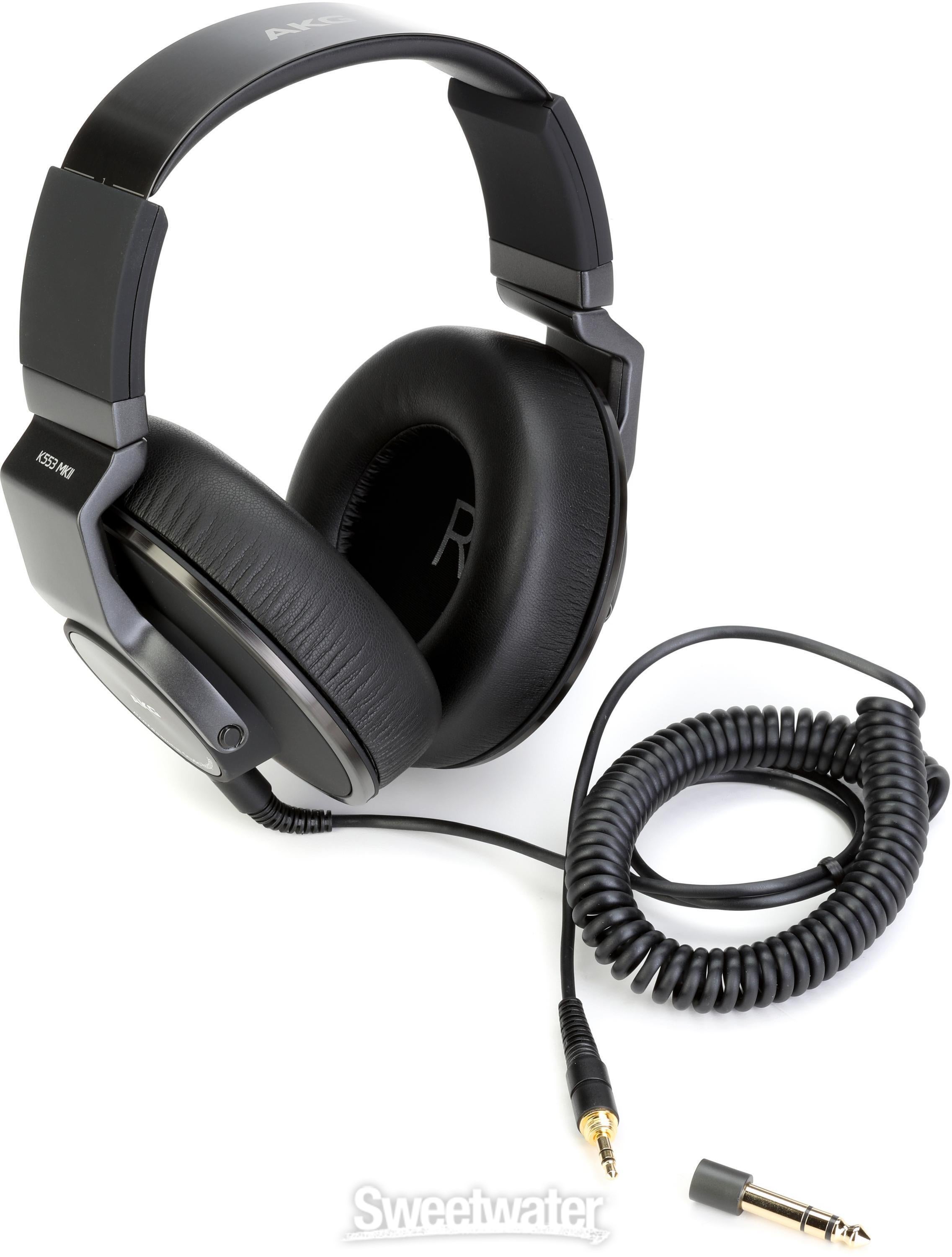 AKG K553 MKII Closed-back Studio Headphones | Sweetwater