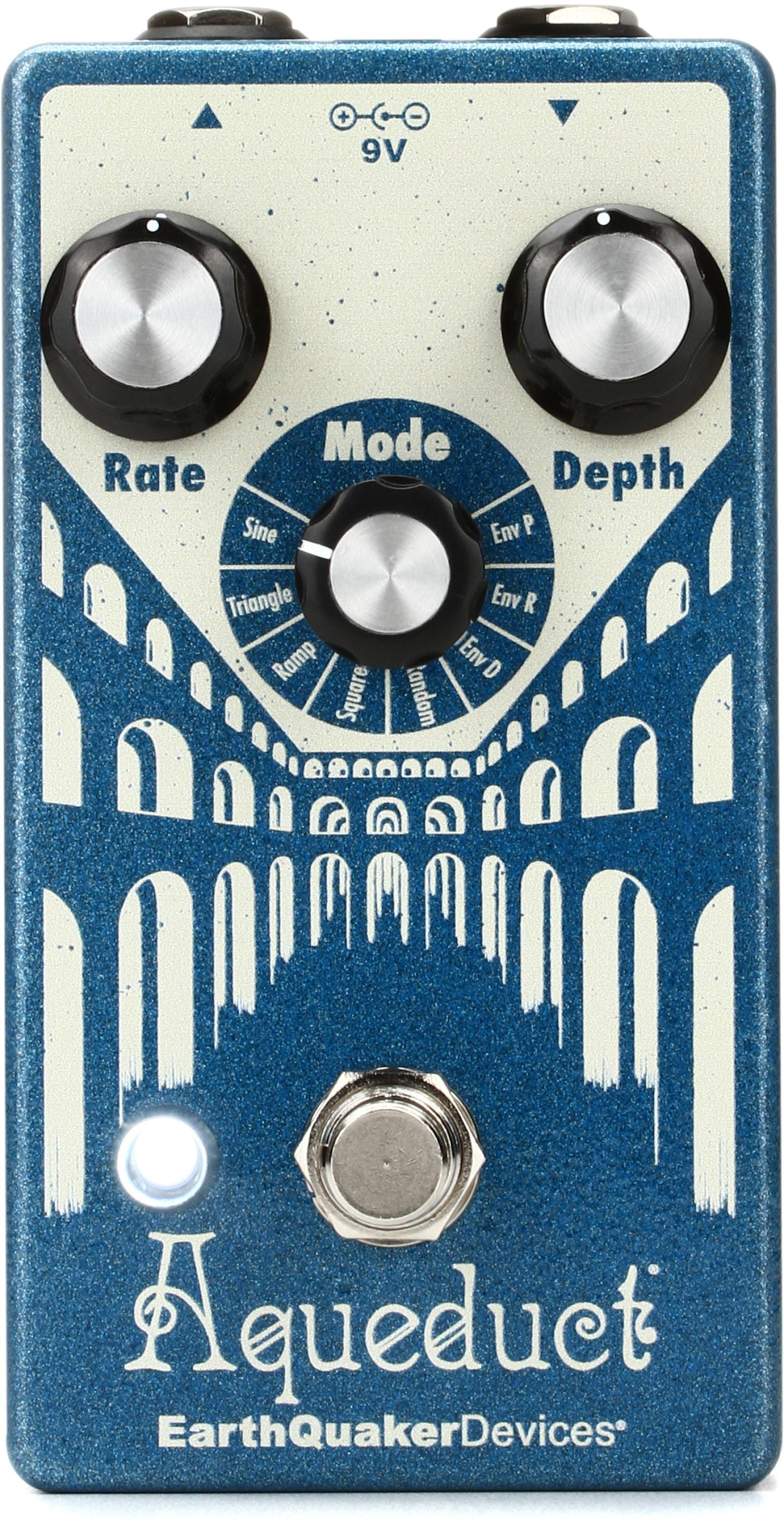 EarthQuaker Devices Aqueduct Vibrato Pedal | Sweetwater