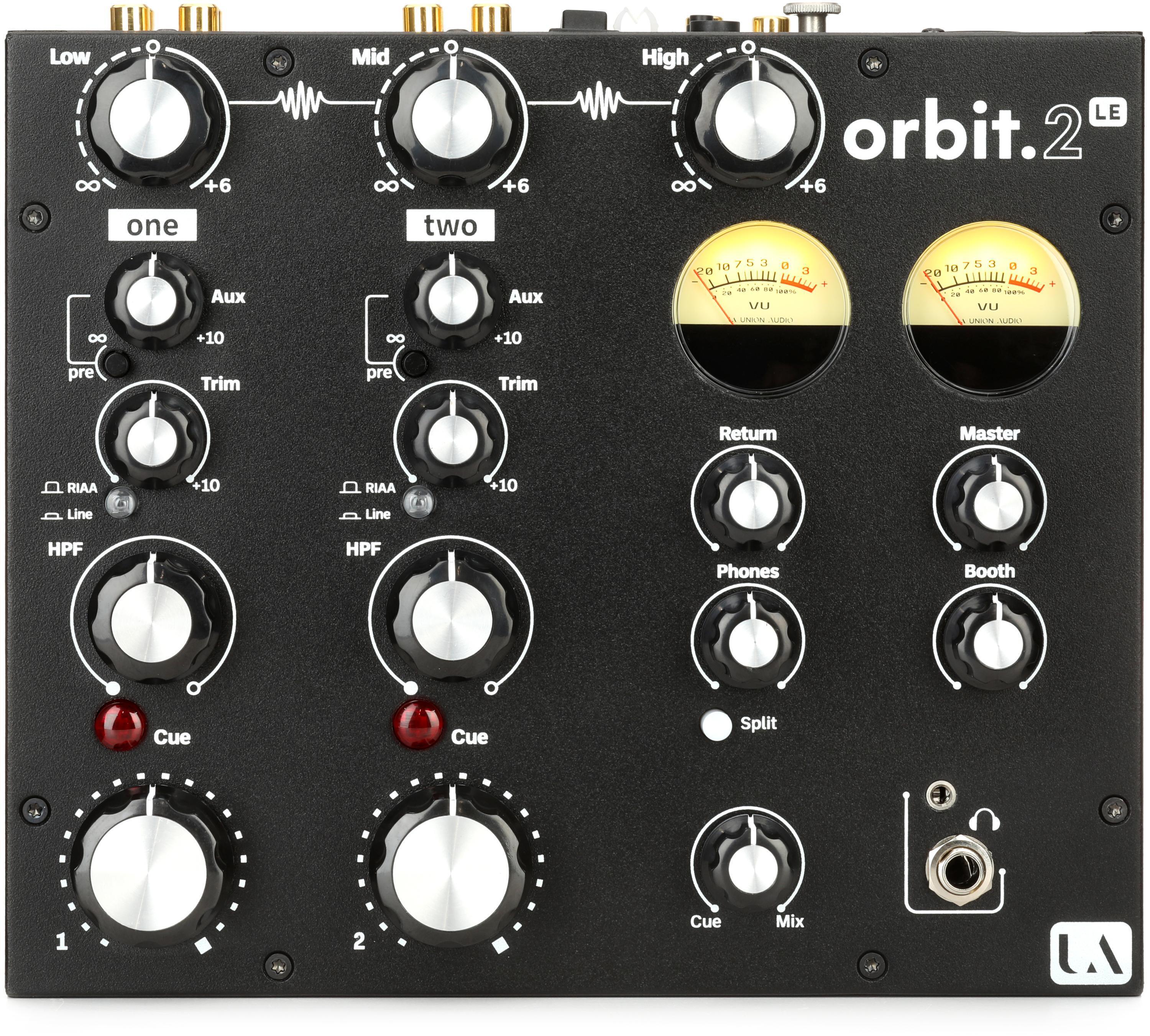 Union Audio orbit.2 LE 2-channel Analog Rotary Mixer | Sweetwater