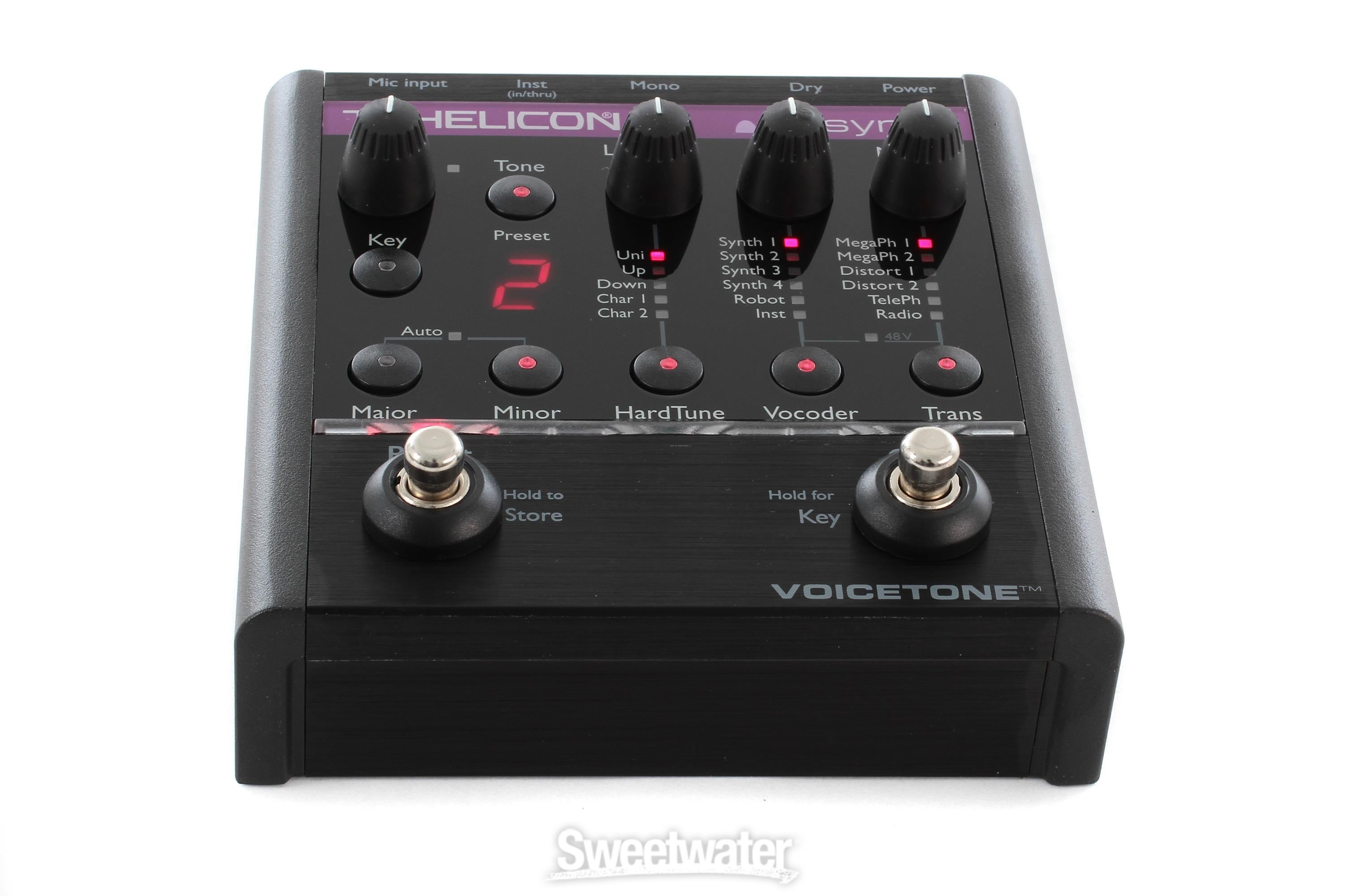 TC-Helicon VoiceTone Synth | Sweetwater