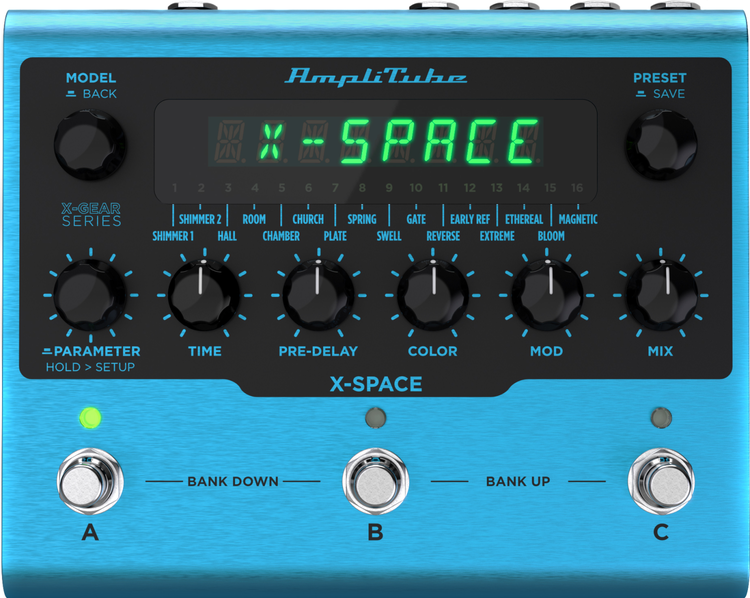 IK Multimedia AmpliTube X-Space Reverb Pedal | Sweetwater