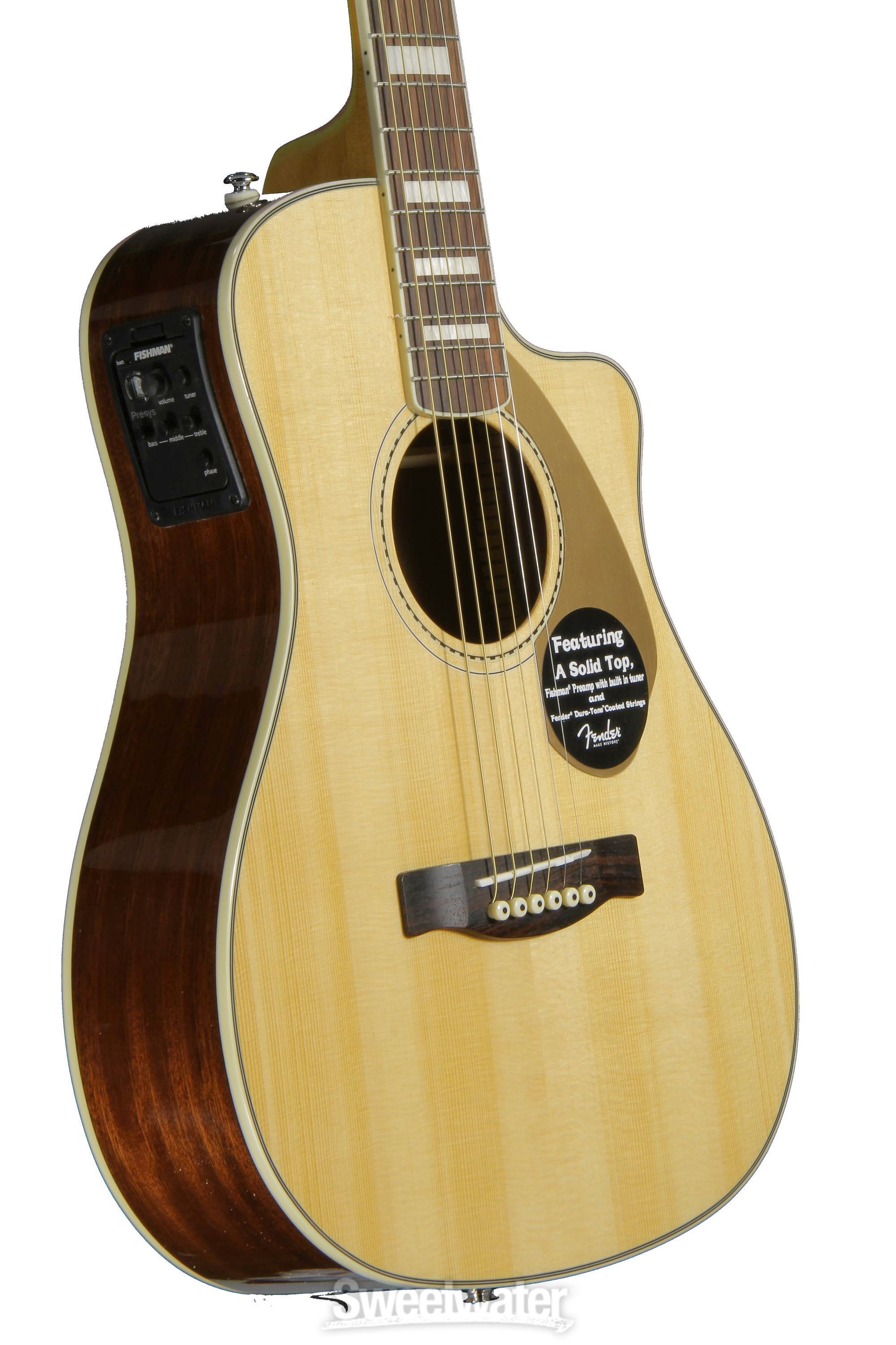 Fender Malibu SCE - Natural | Sweetwater