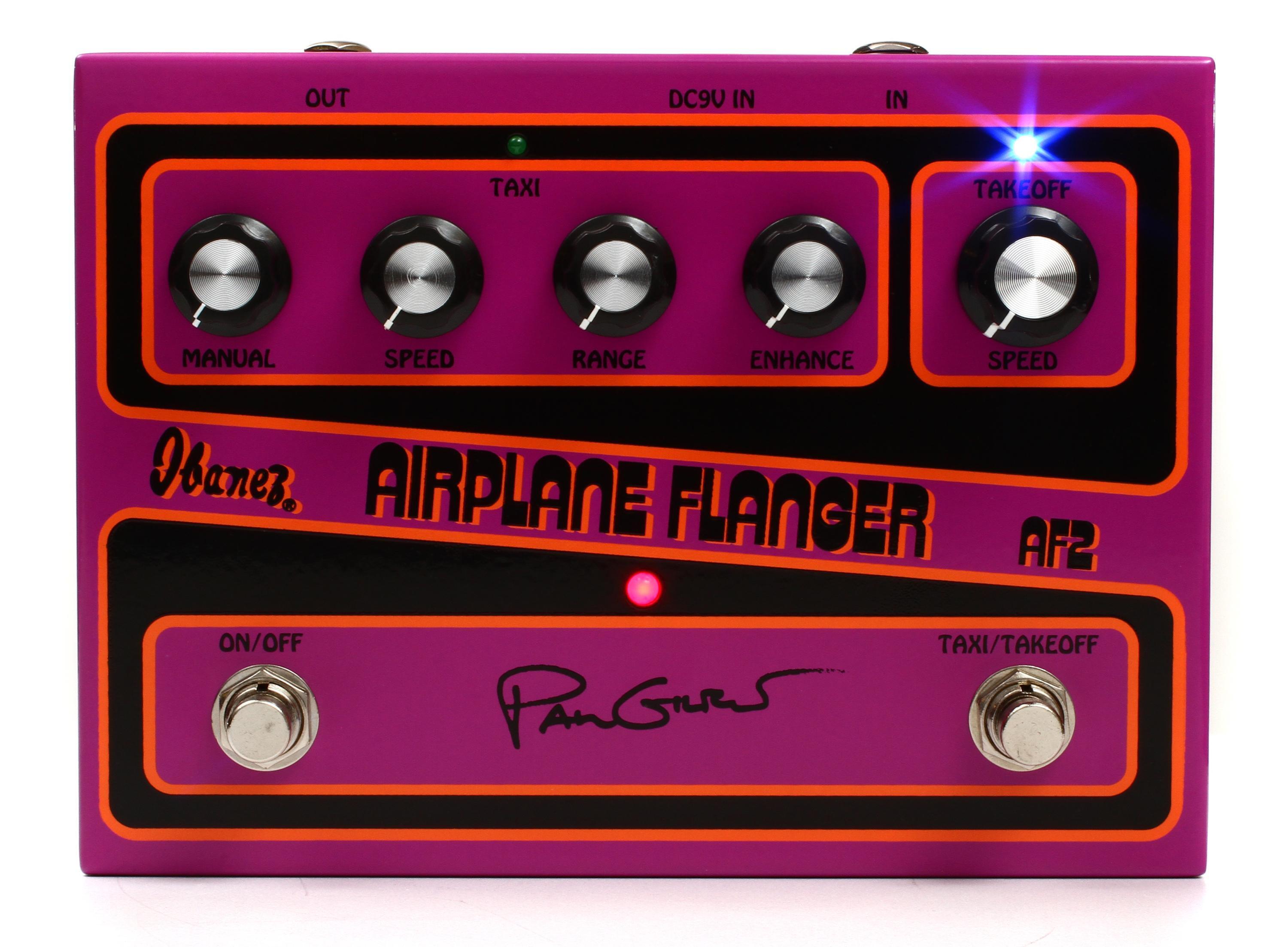 Ibanez AF2 Paul Gilbert Signature AIRPLANE Flanger Pedal | Sweetwater