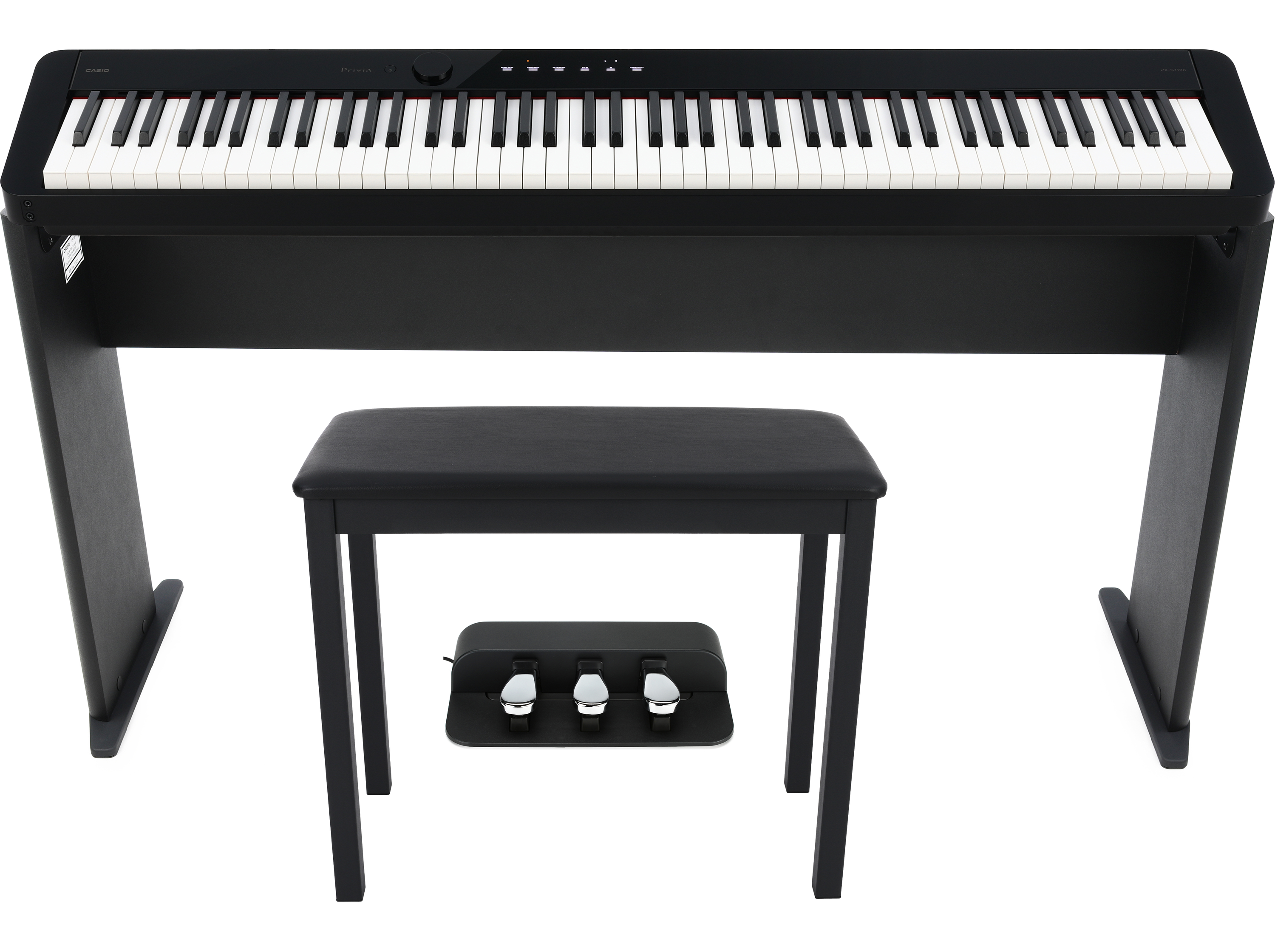 Casio Privia PX-S1100 88-key Digital Piano - Black | Sweetwater