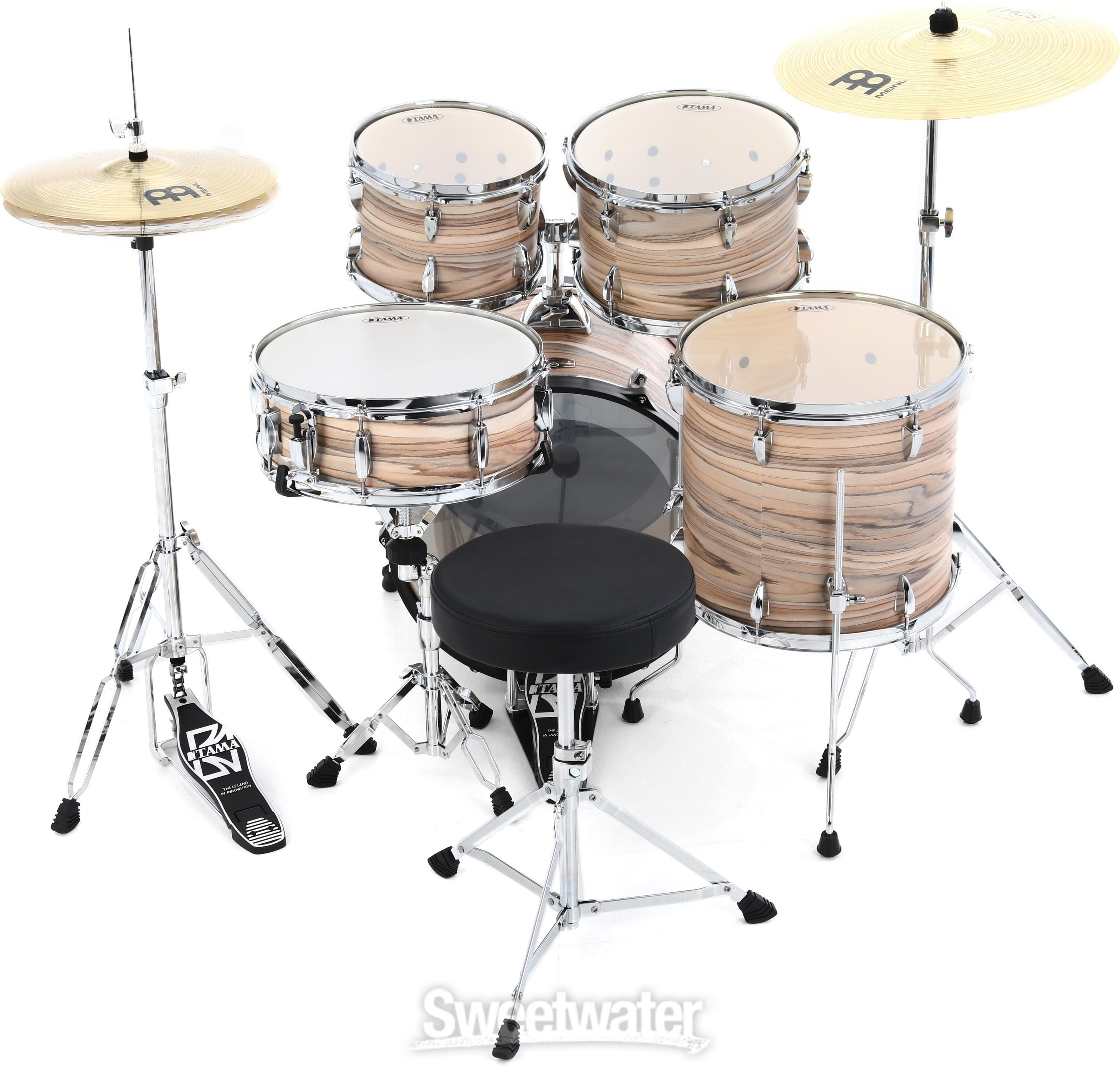 Tama Imperialstar IE58C 5-piece Complete Drum Set with Snare Drum