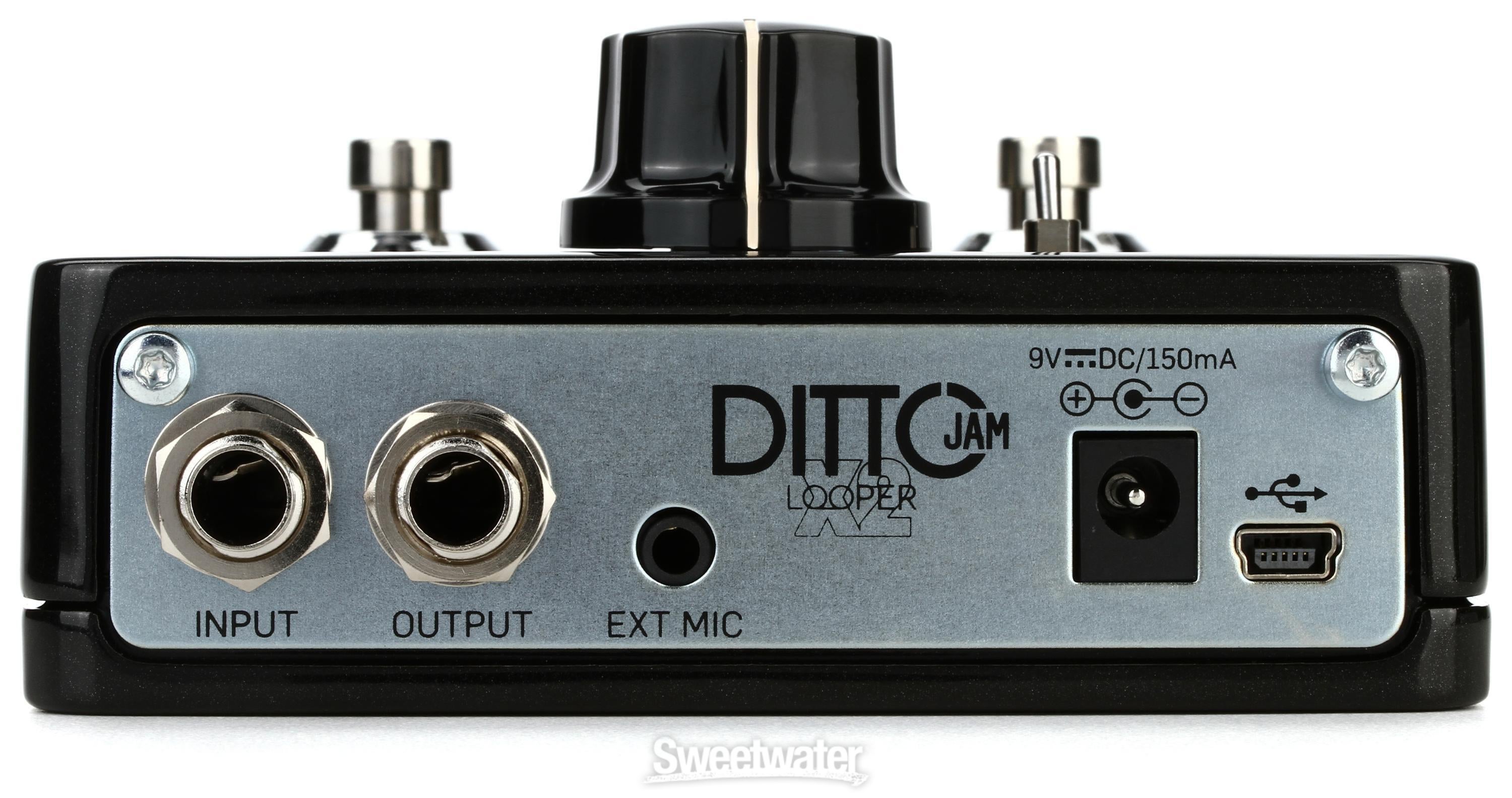 TC Electronic Ditto Jam X2 Looper Pedal | Sweetwater