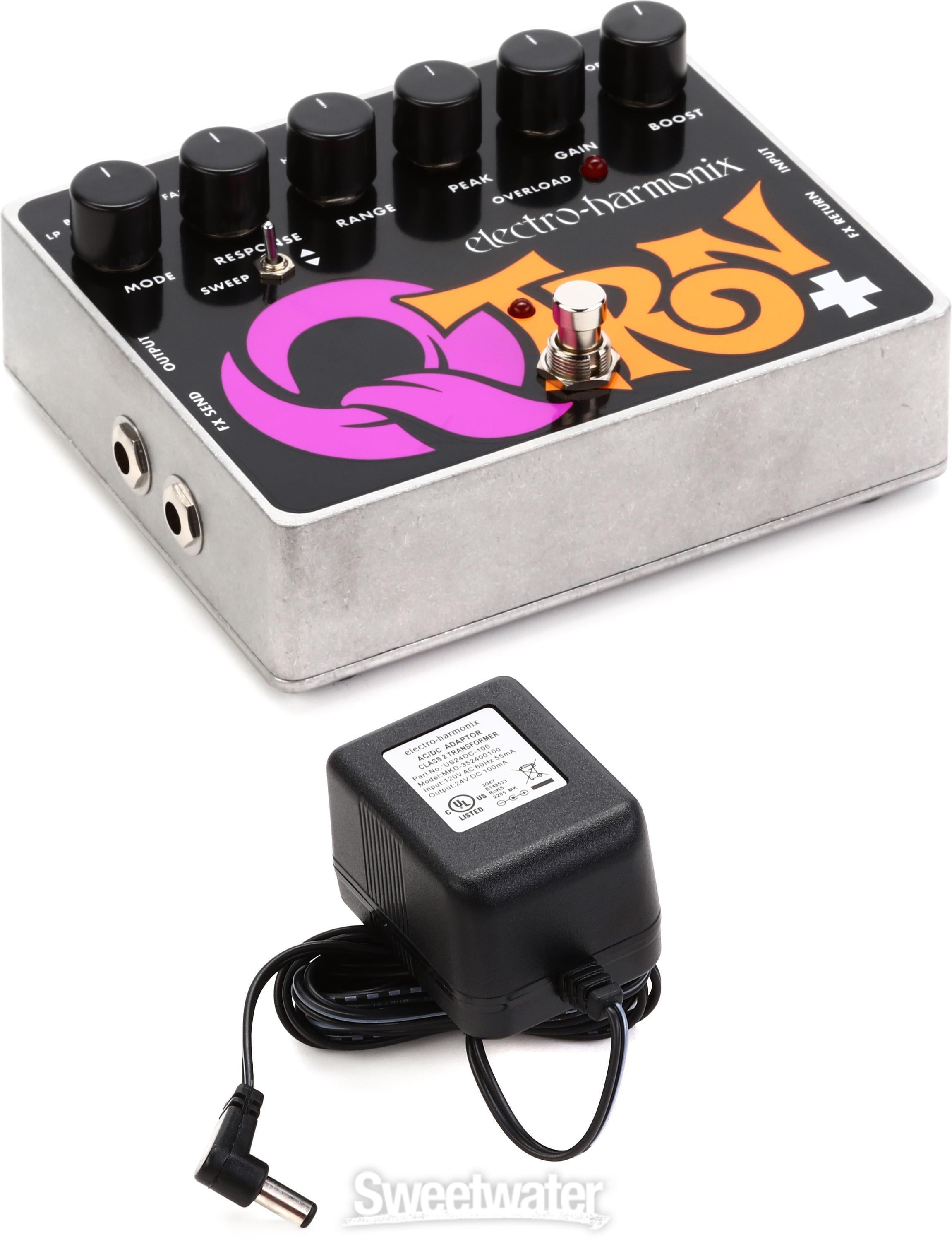 Electro-Harmonix Q-Tron+ Envelope Filter Pedal | Sweetwater