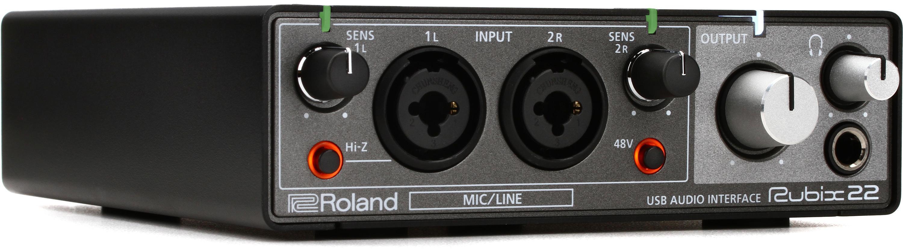 Roland Rubix 22 USB Audio Interface | Sweetwater