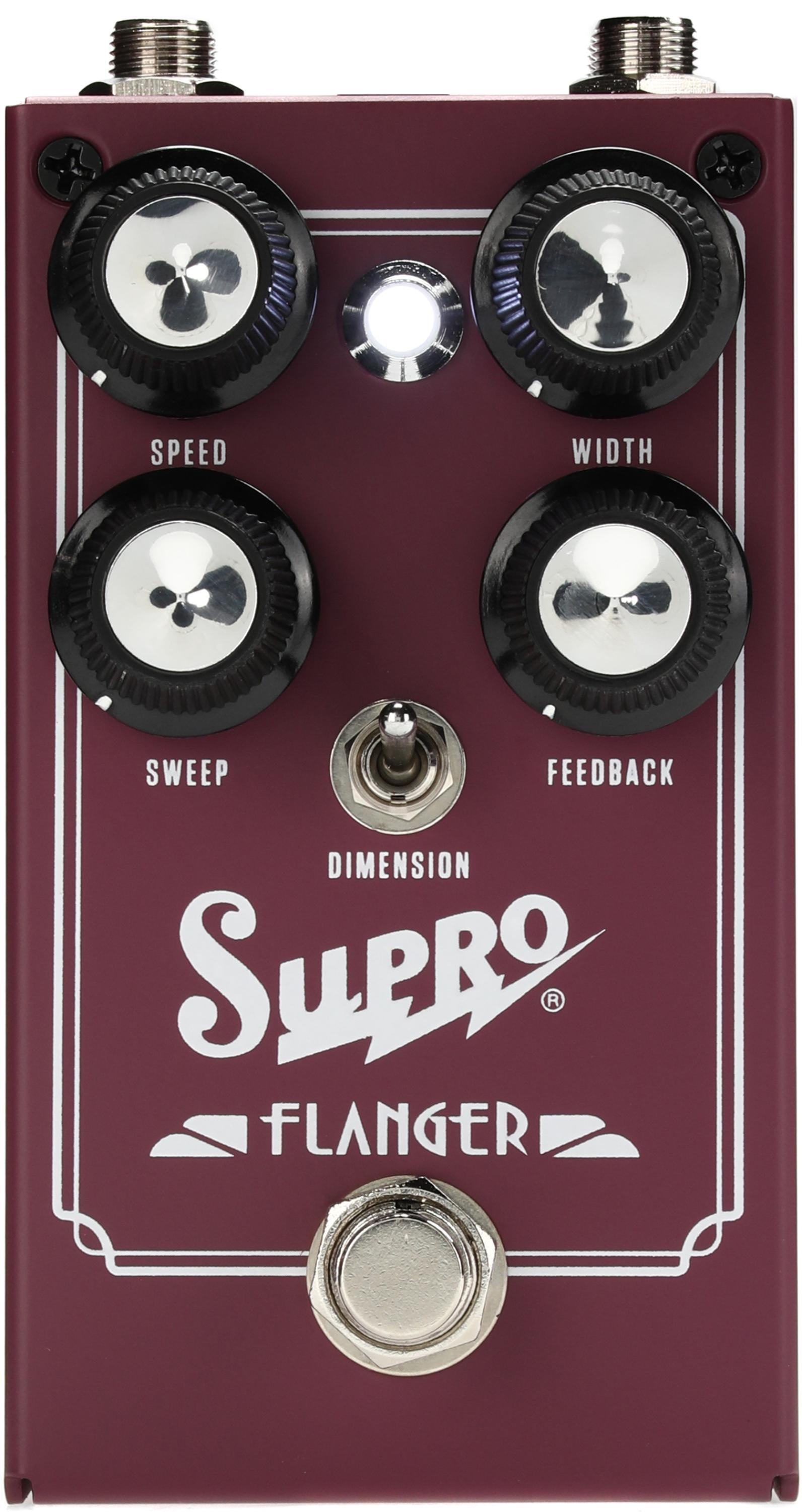 Supro Analog Flanger Pedal | Sweetwater