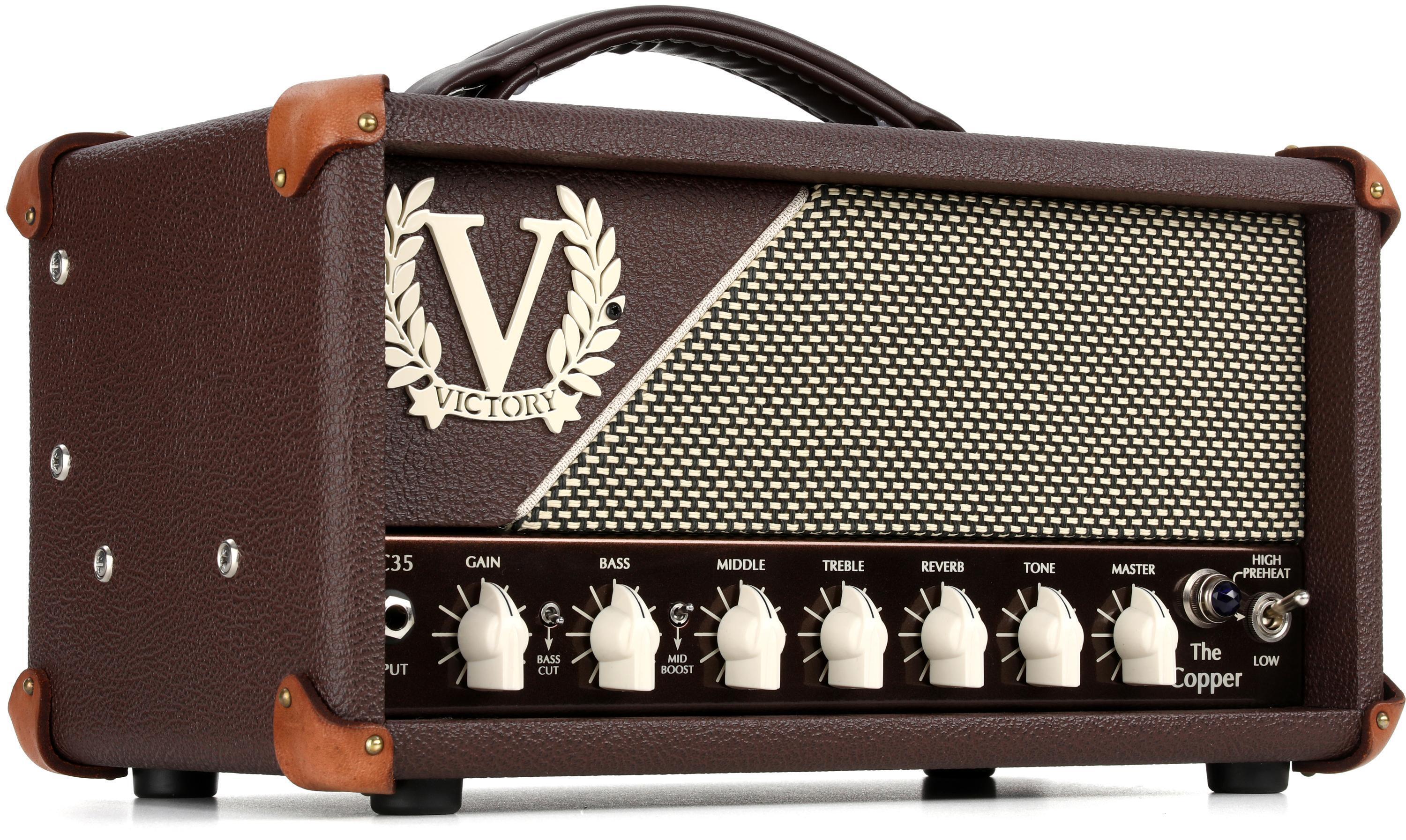 Victory Amplification V35 The Copper 35-watt Tube Head - Wooden