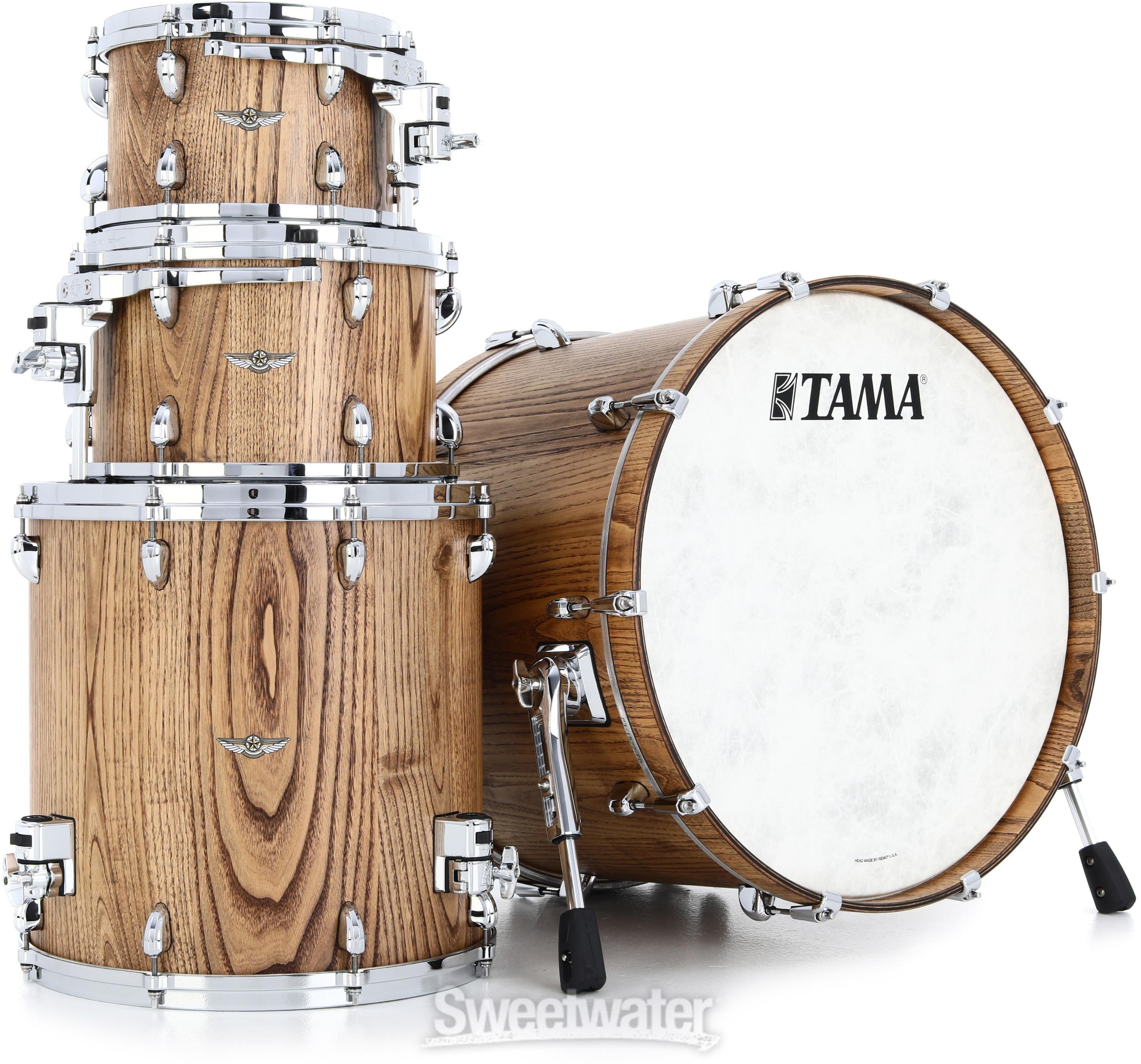 Tama STAR Walnut TW42RZS 4-piece Shell Pack - Roasted Japanese