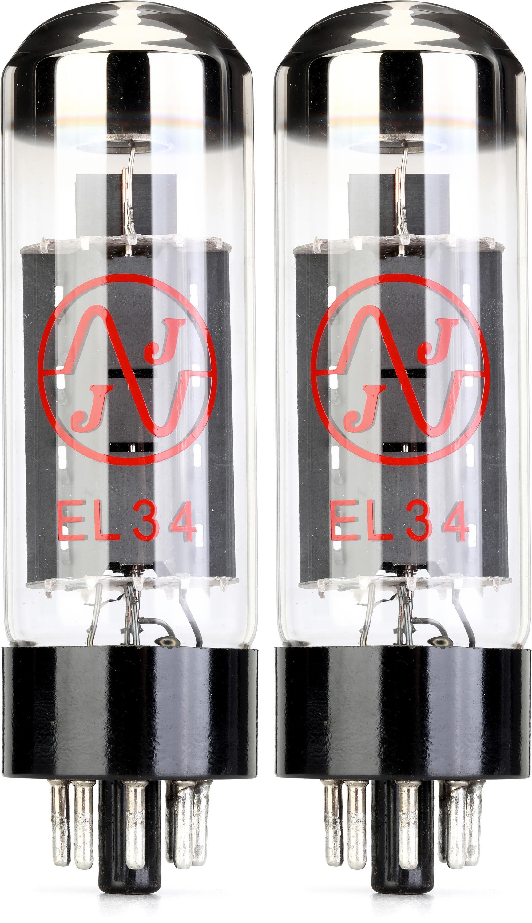 JJ EL34 Apex-matched Power Tubes - Platinum Matched Duet | Sweetwater
