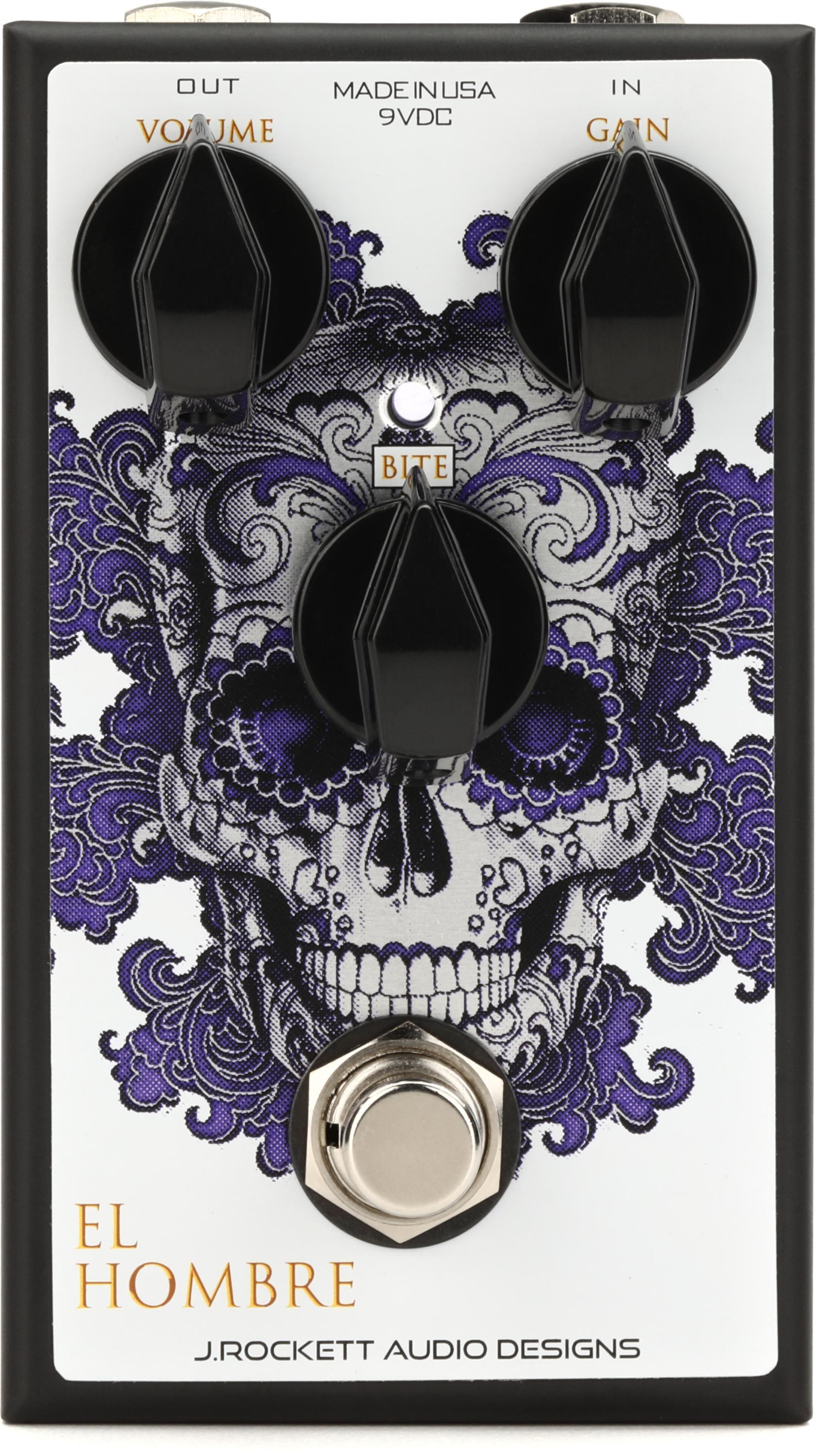 J. Rockett Audio Designs El Hombre Overdrive Pedal | Sweetwater