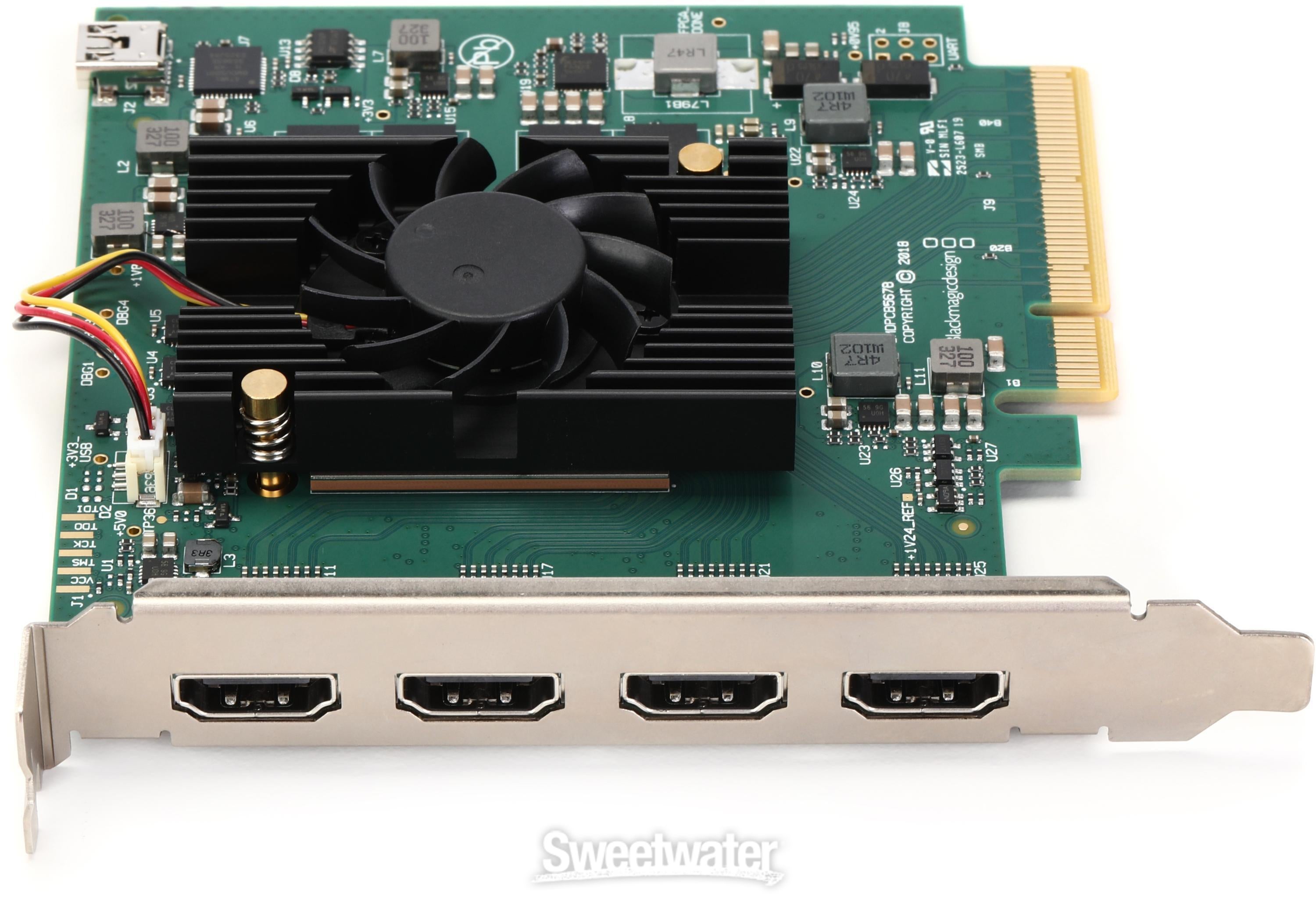 Blackmagic Design DeckLink Quad HDMI Recorder | Sweetwater