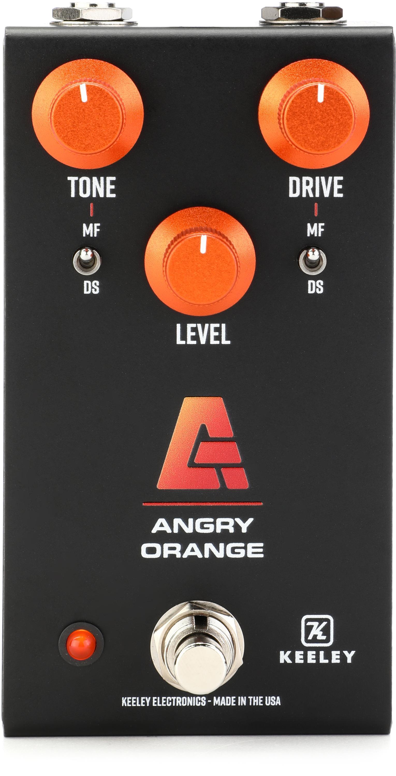 Keeley Angry Orange Distortion and Fuzz Pedal | Sweetwater