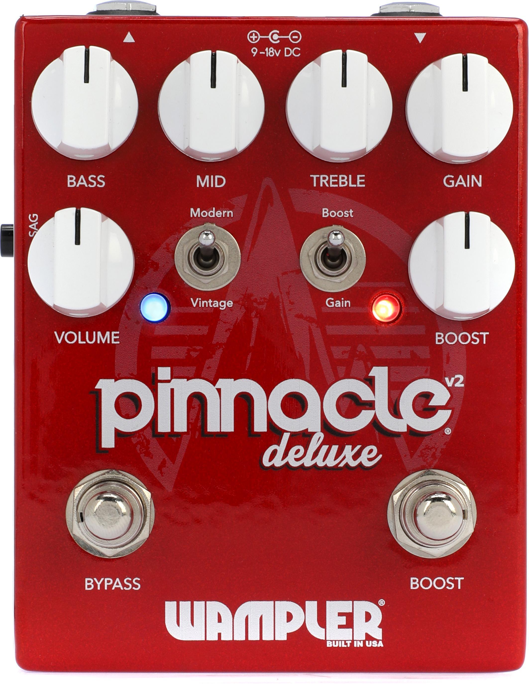 Wampler Pinnacle Deluxe V2 Overdrive Pedal | Sweetwater