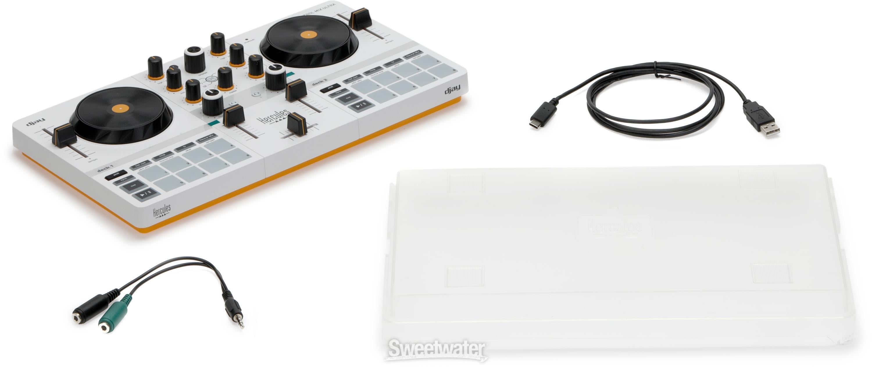 Hercules DJ DJControl Mix Ultra Mobile DJ Controller | Sweetwater