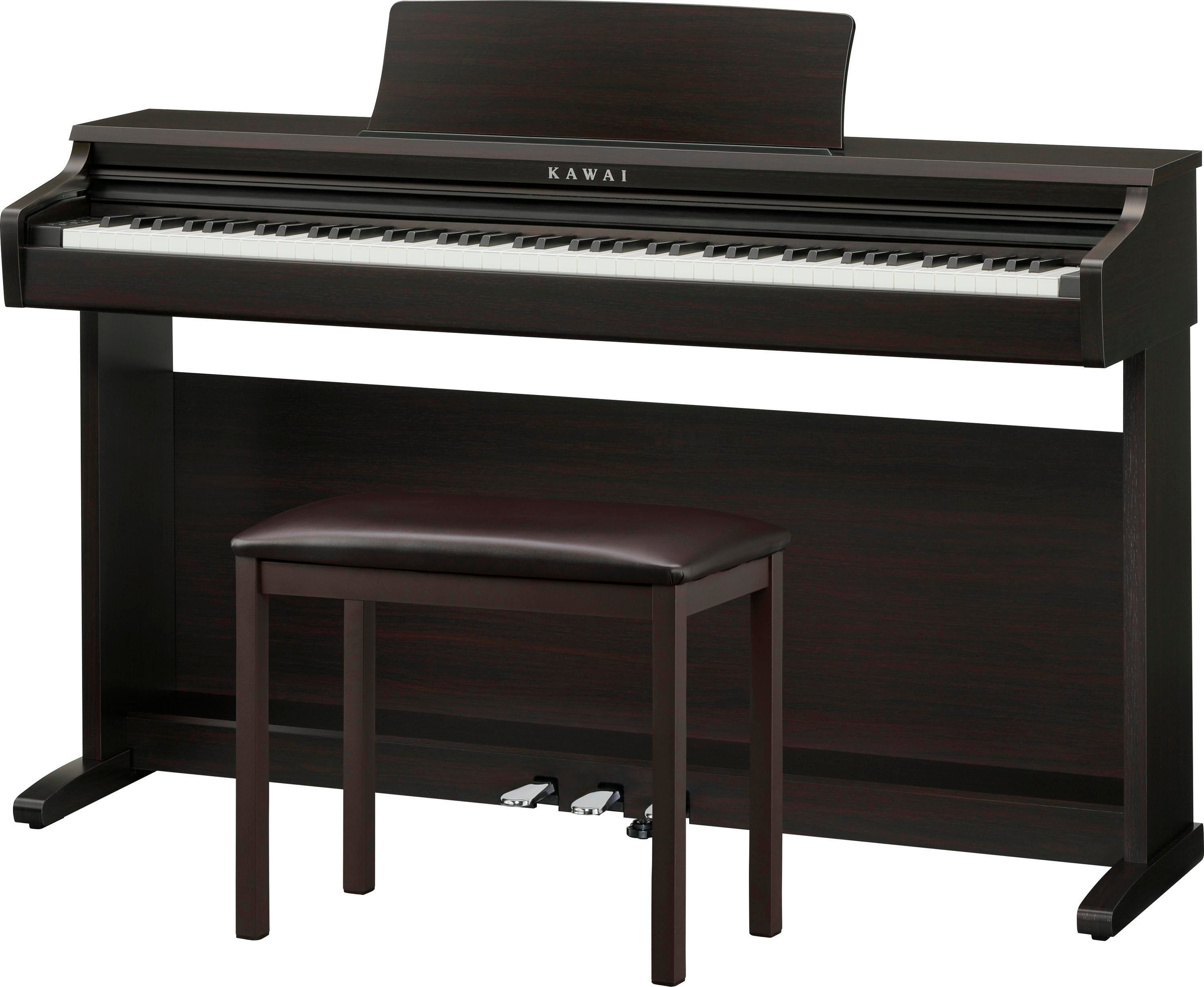 Kawai KDP120 Digital Home Piano - Premium Rosewood | Sweetwater