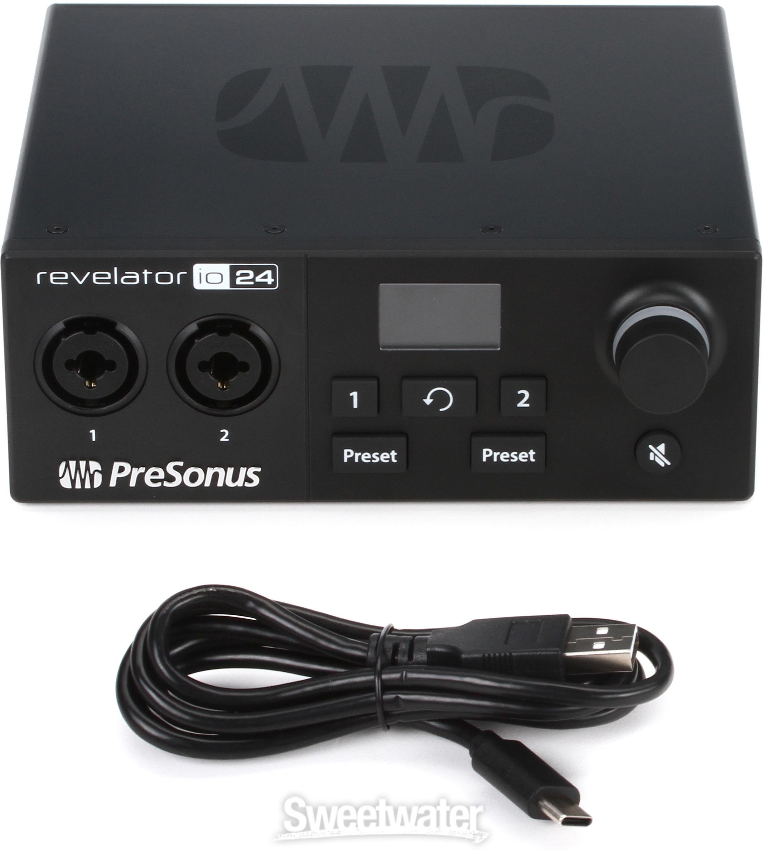 PreSonus Revelator io24 USB-C Audio Interface | Sweetwater