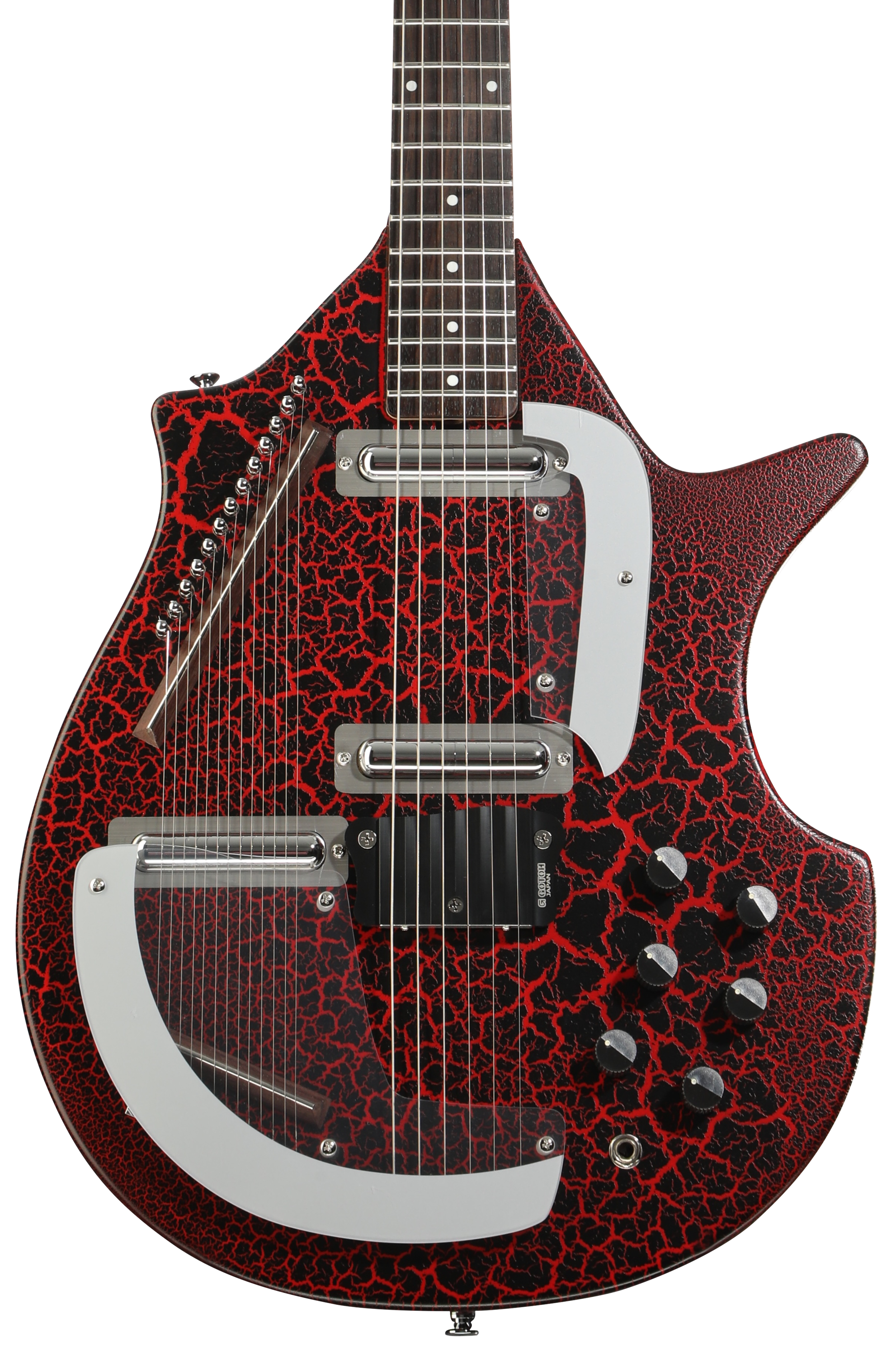 Danelectro Sitar - Red Crackle | Sweetwater