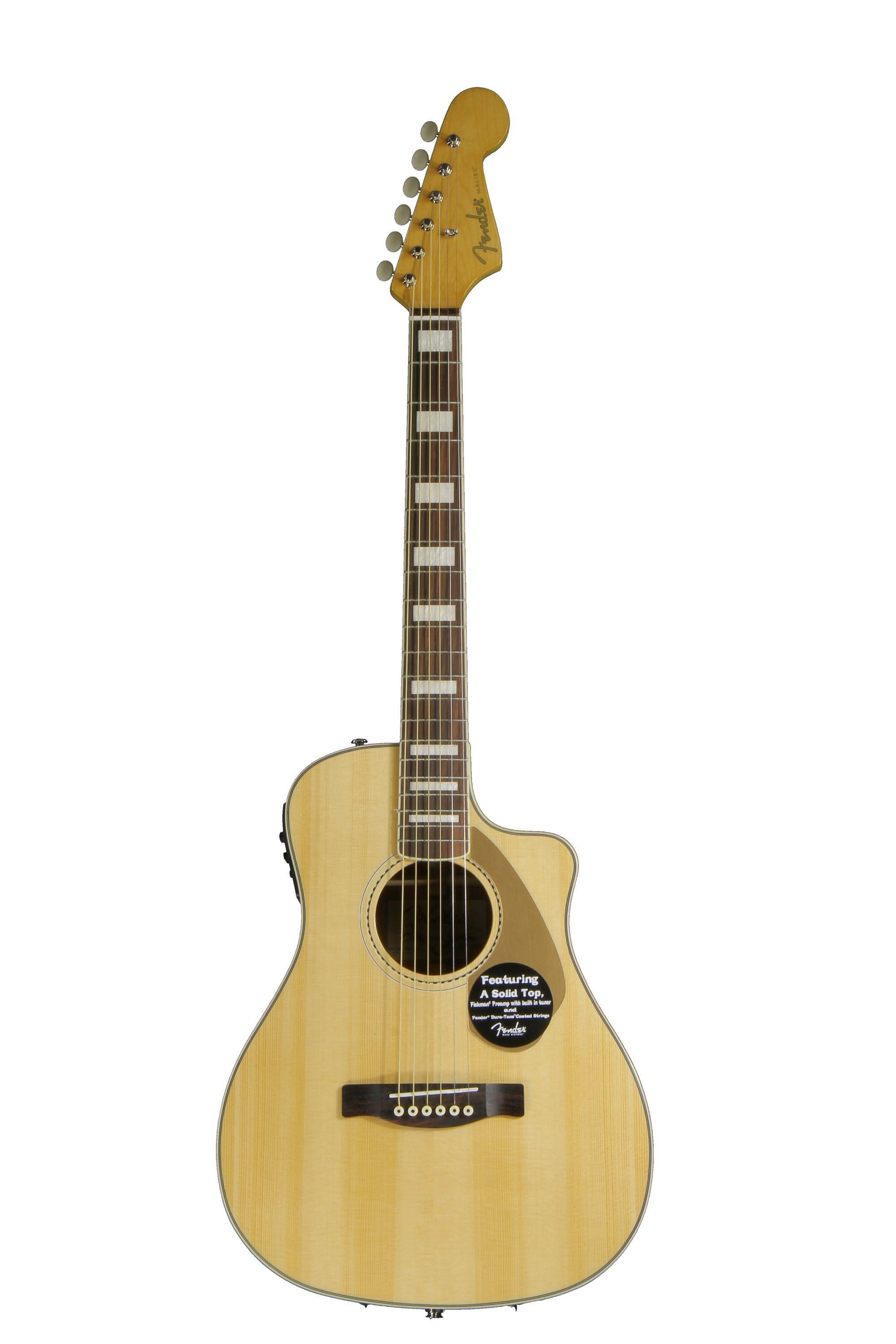 Fender Malibu SCE - Natural | Sweetwater
