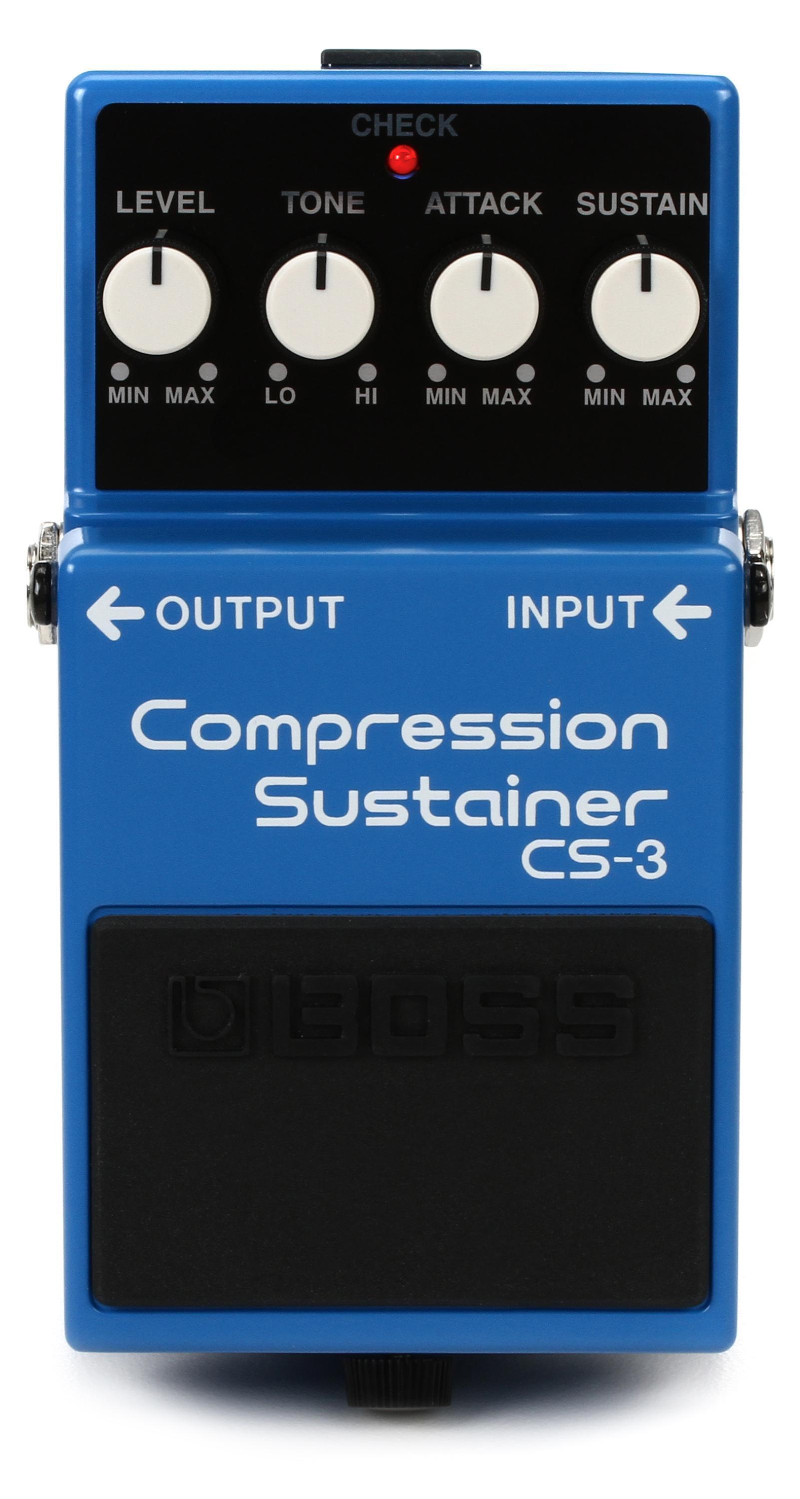 Boss CS-3 Compression Sustainer Pedal | Sweetwater