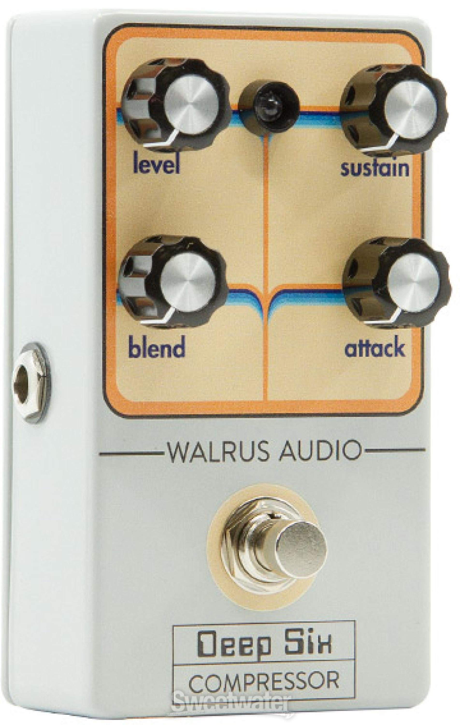Walrus Audio Deep Six Compressor Pedal - Limited Retro Edition