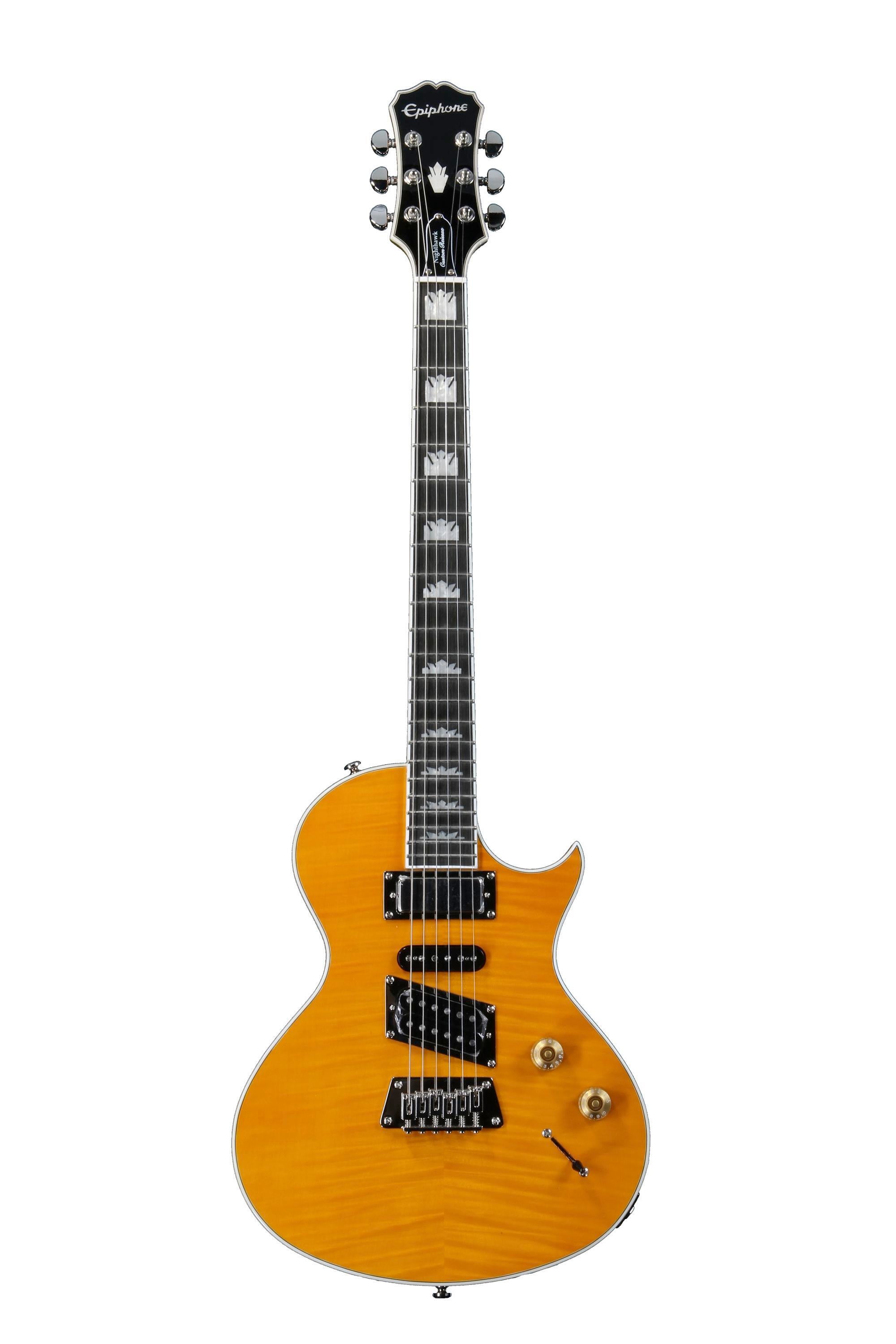 Epiphone Nighthawk Custom Reissue - Trans Amber | Sweetwater