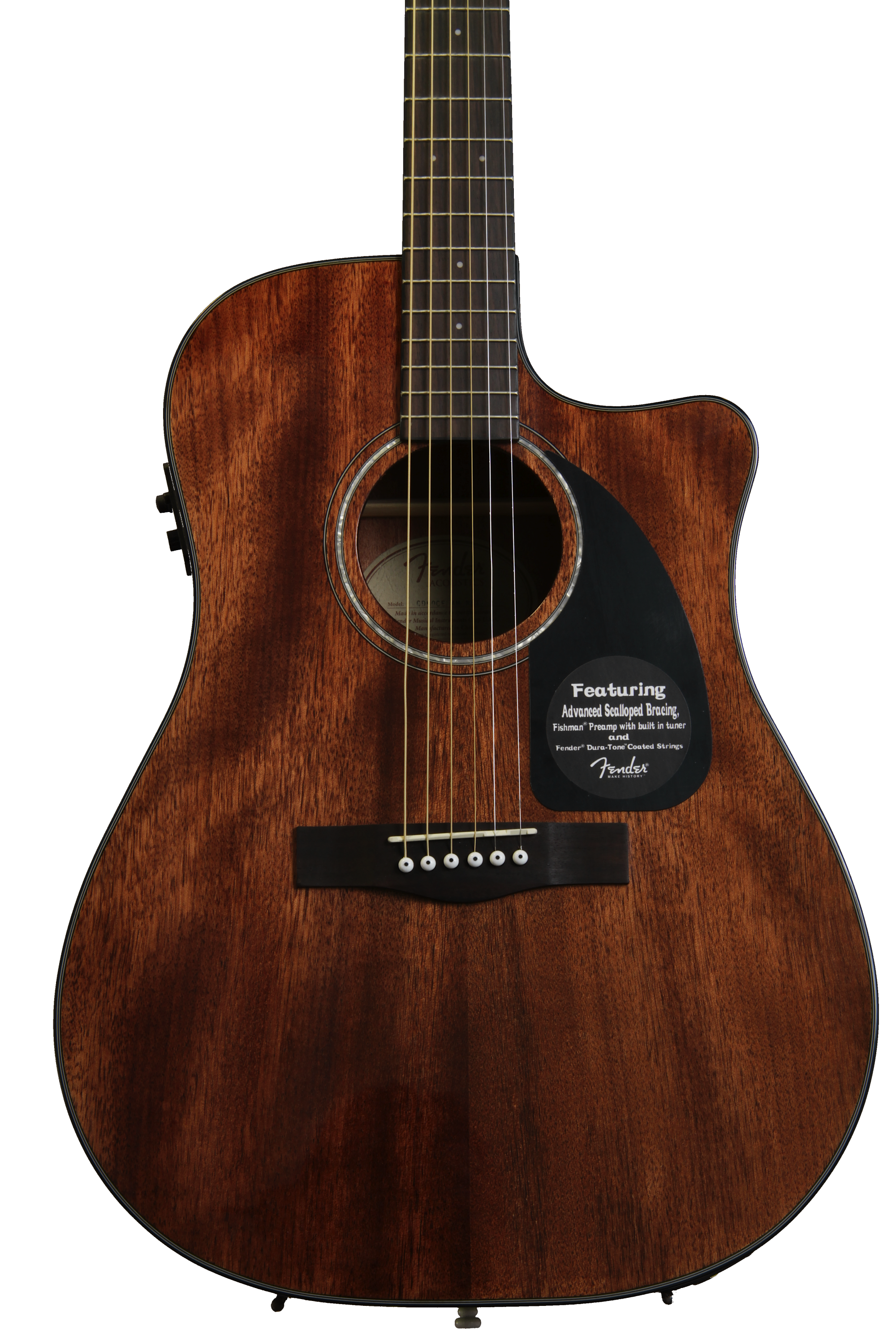 Fender CD-60CE - All Mahogany | Sweetwater