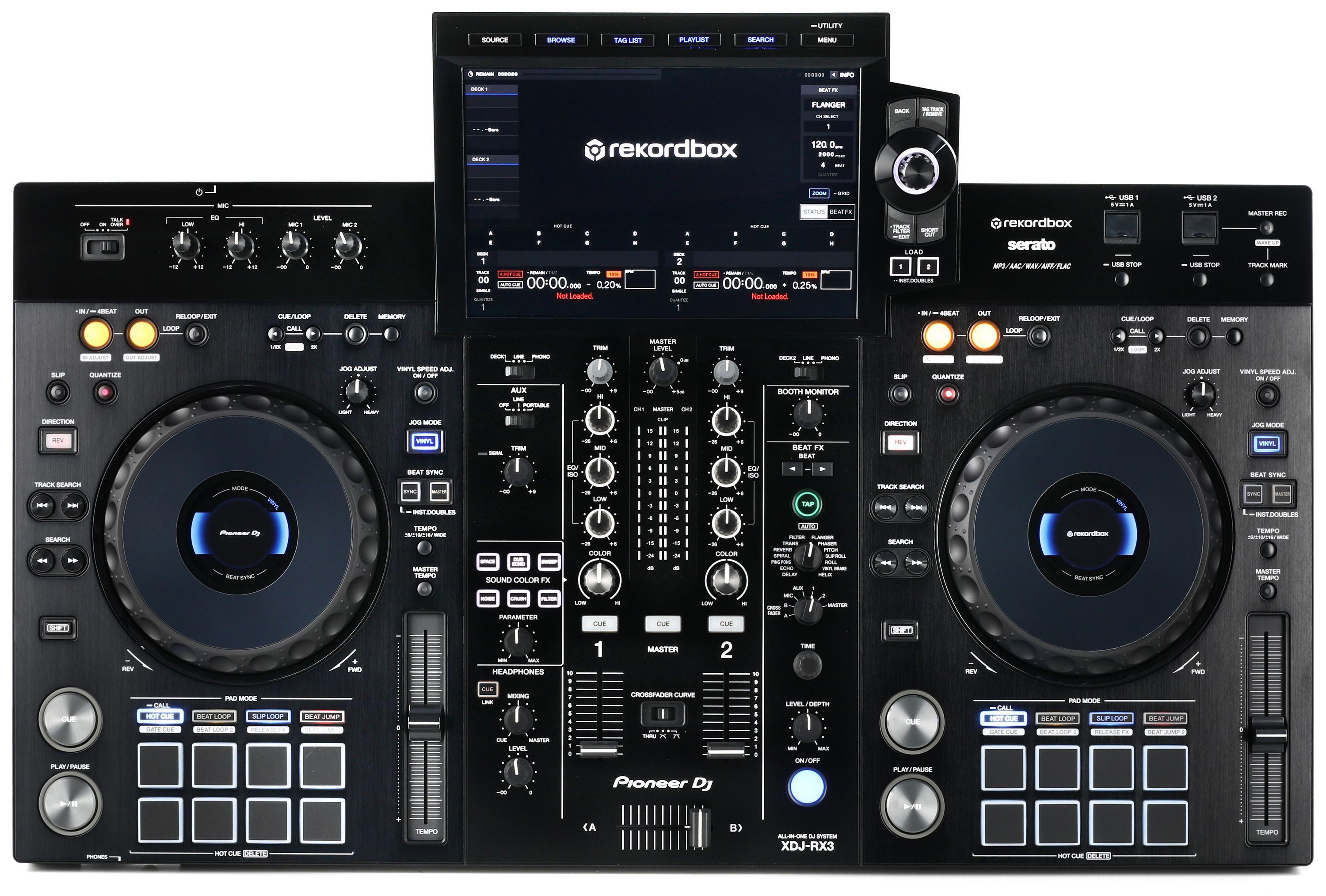 Pioneer DJ XDJ-RX3 Digital DJ System and Flight Case Bundle