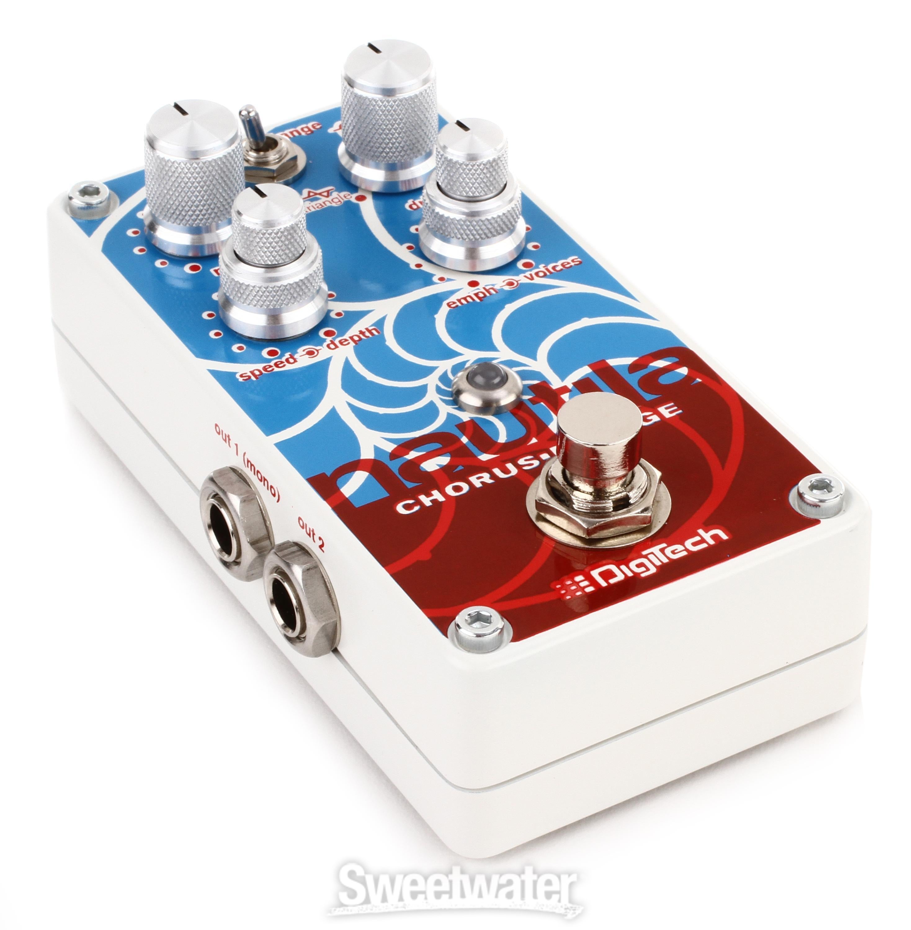 DigiTech Nautila Digital Chorus and Flanger Pedal | Sweetwater