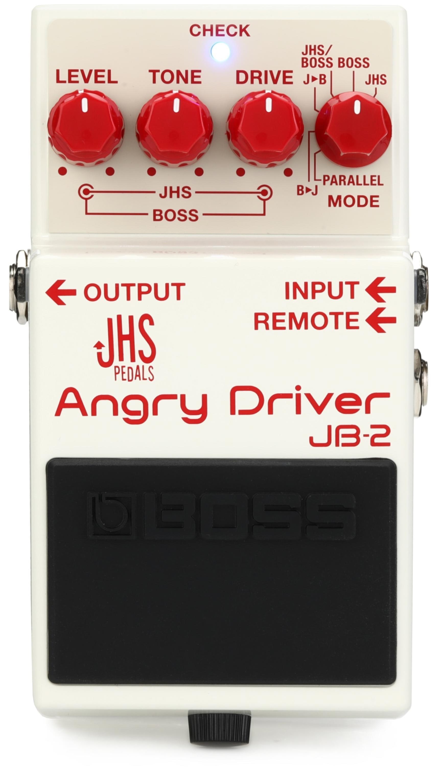 Boss JB-2 Angry Driver Overdrive Pedal | Sweetwater