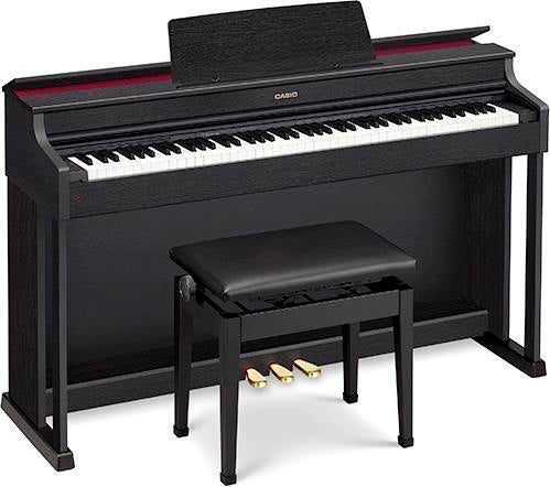 Casio AP-470 Celviano Digital Upright Piano with Bench - Black