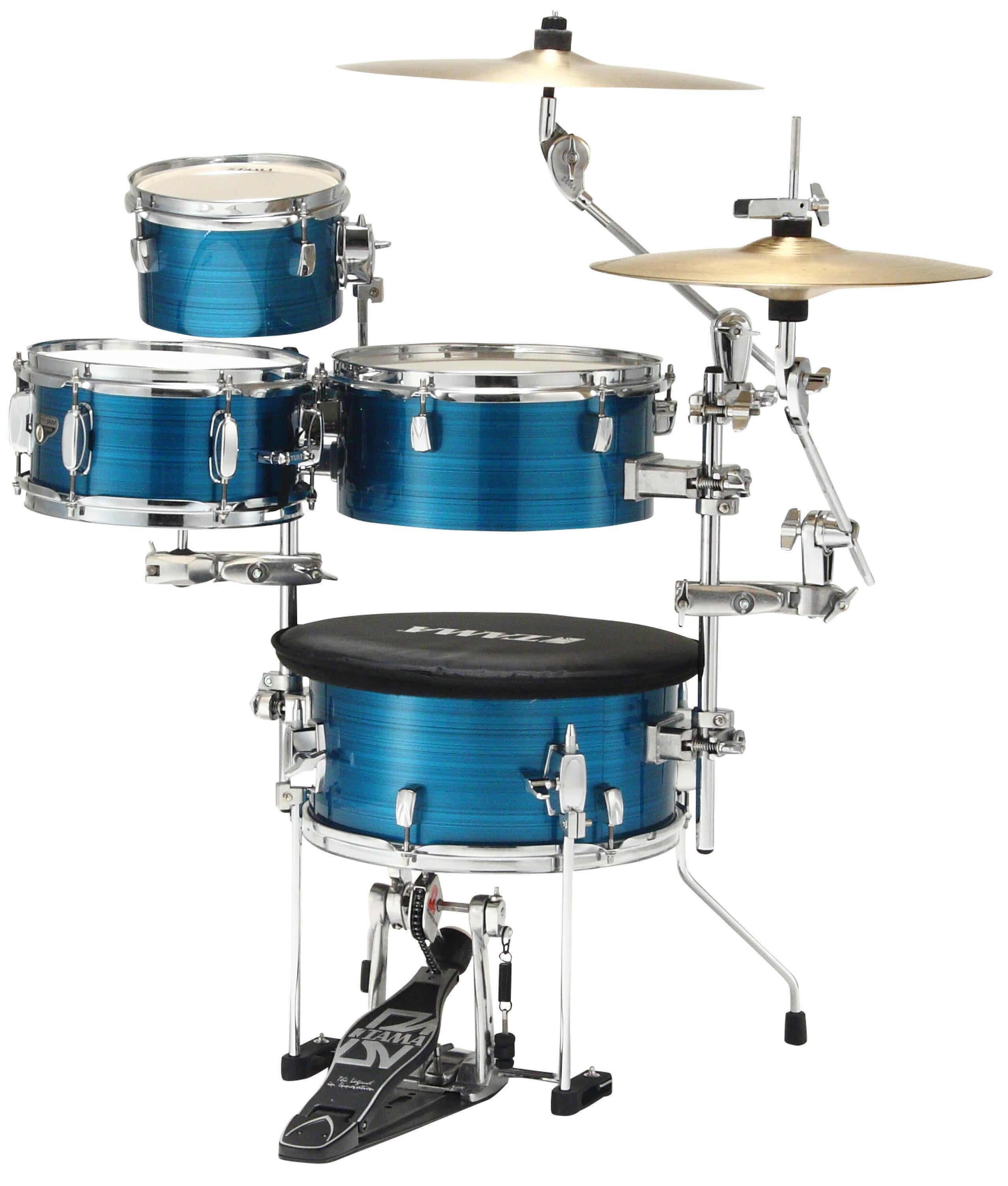 Tama Cocktail Jam Mini 4-piece Shell Pack with Hardware - Hairline