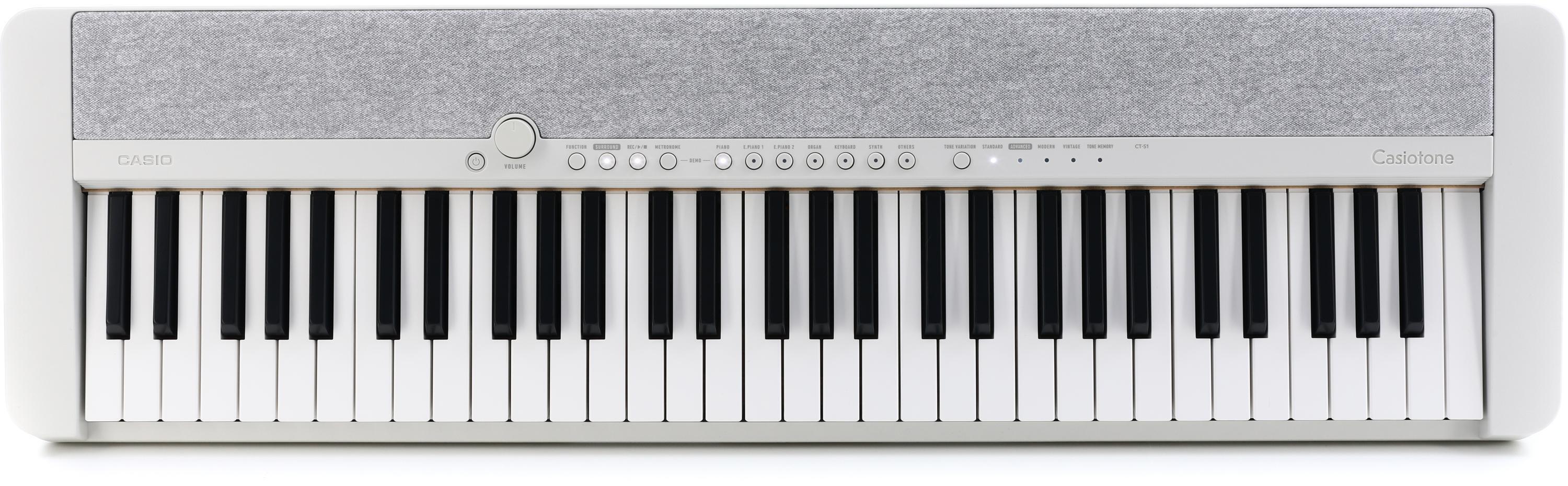 Casio CT-S1 61-key Portable Keyboard - White Reviews | Sweetwater