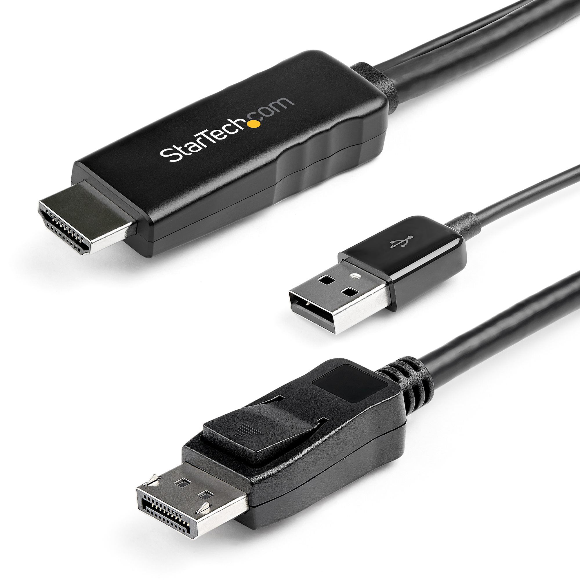 HDMI 1.4 - DisplayPort 1.2変換ケーブル／3m／4K30Hz／アクティブ