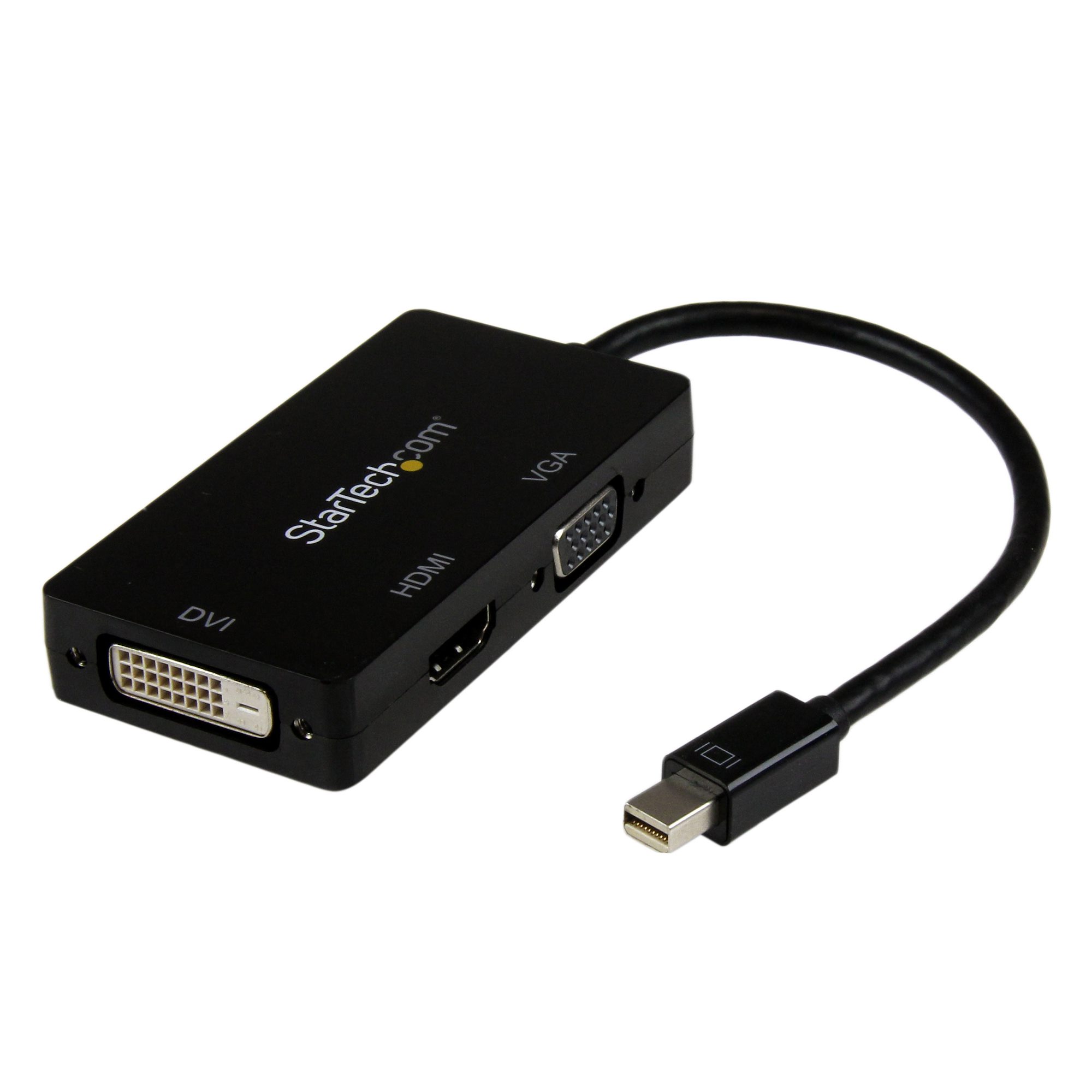 Mini DisplayPort 1.2 - HDMI 1.4/DVI/VGA 変換アダプター／1920x1200