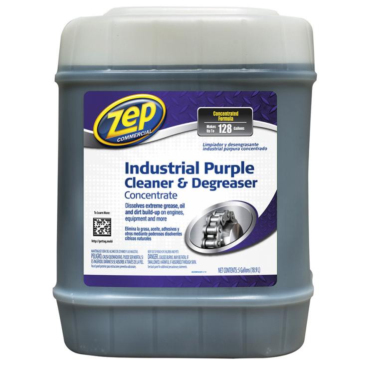 Zep R45815 5-Gallon Industrial Purple Cleaner And Degreaser