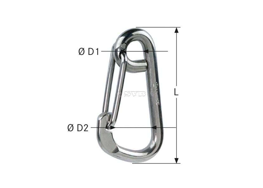WICHARD Asymmetrical Carabiner from 12,56 € buy now | SVB