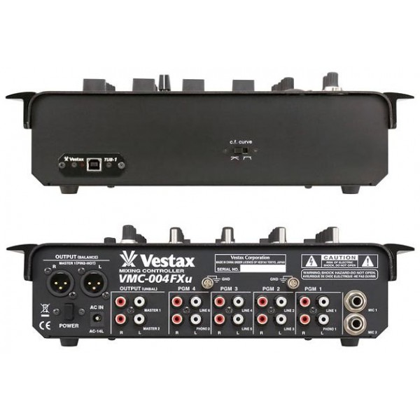 VMC-004FXu Black - Vestax VMC-004FXu Black - Audiofanzine